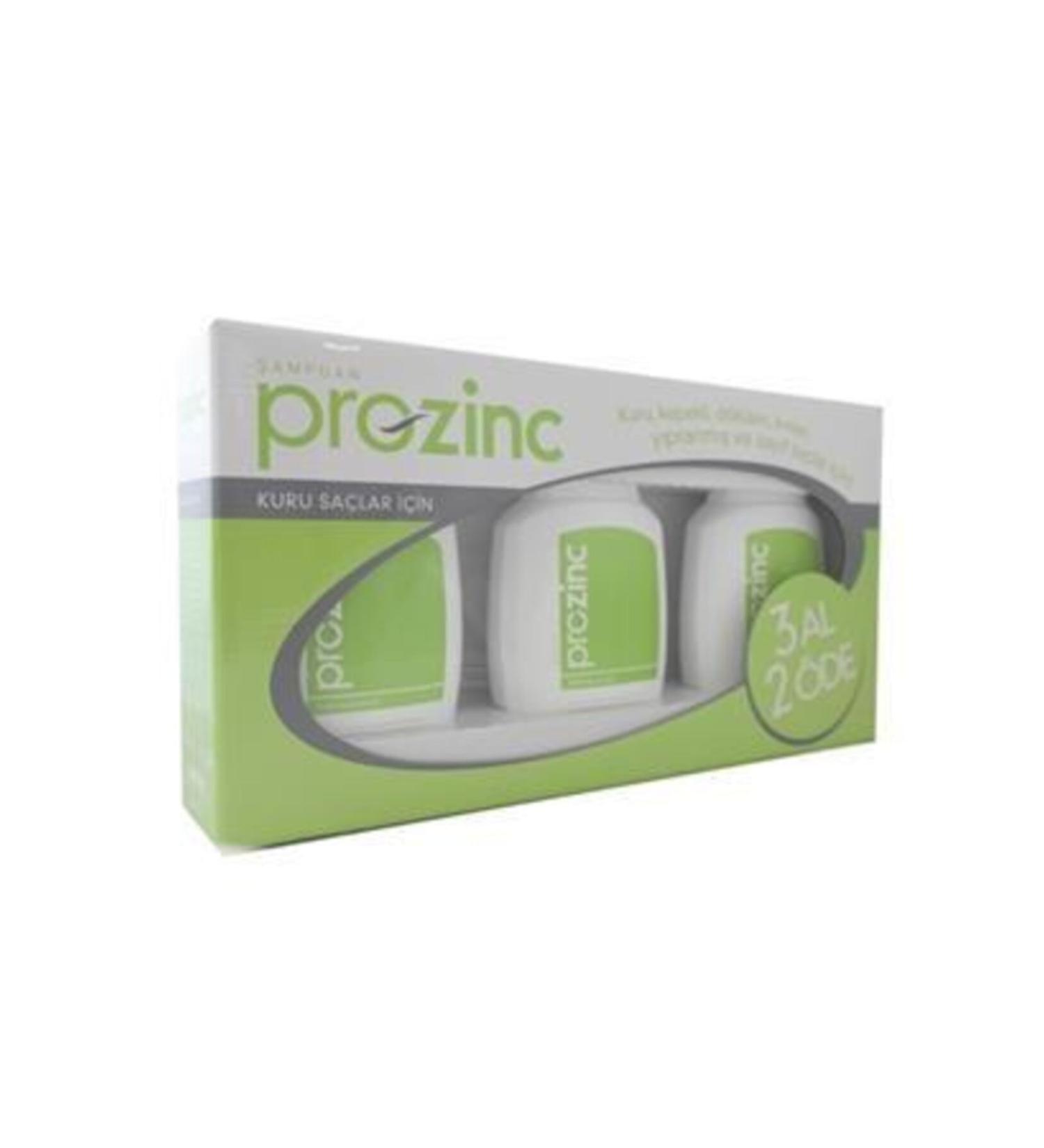 PRO Zinc 3x300ml (dry dandruff falling damaged hair) Shampoo