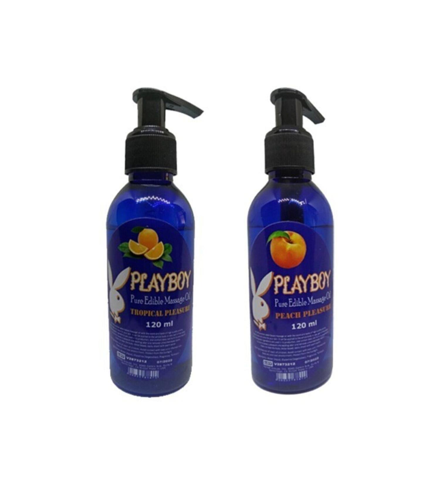 Playboy Orange and Peach Aromatherapy Massage Oil