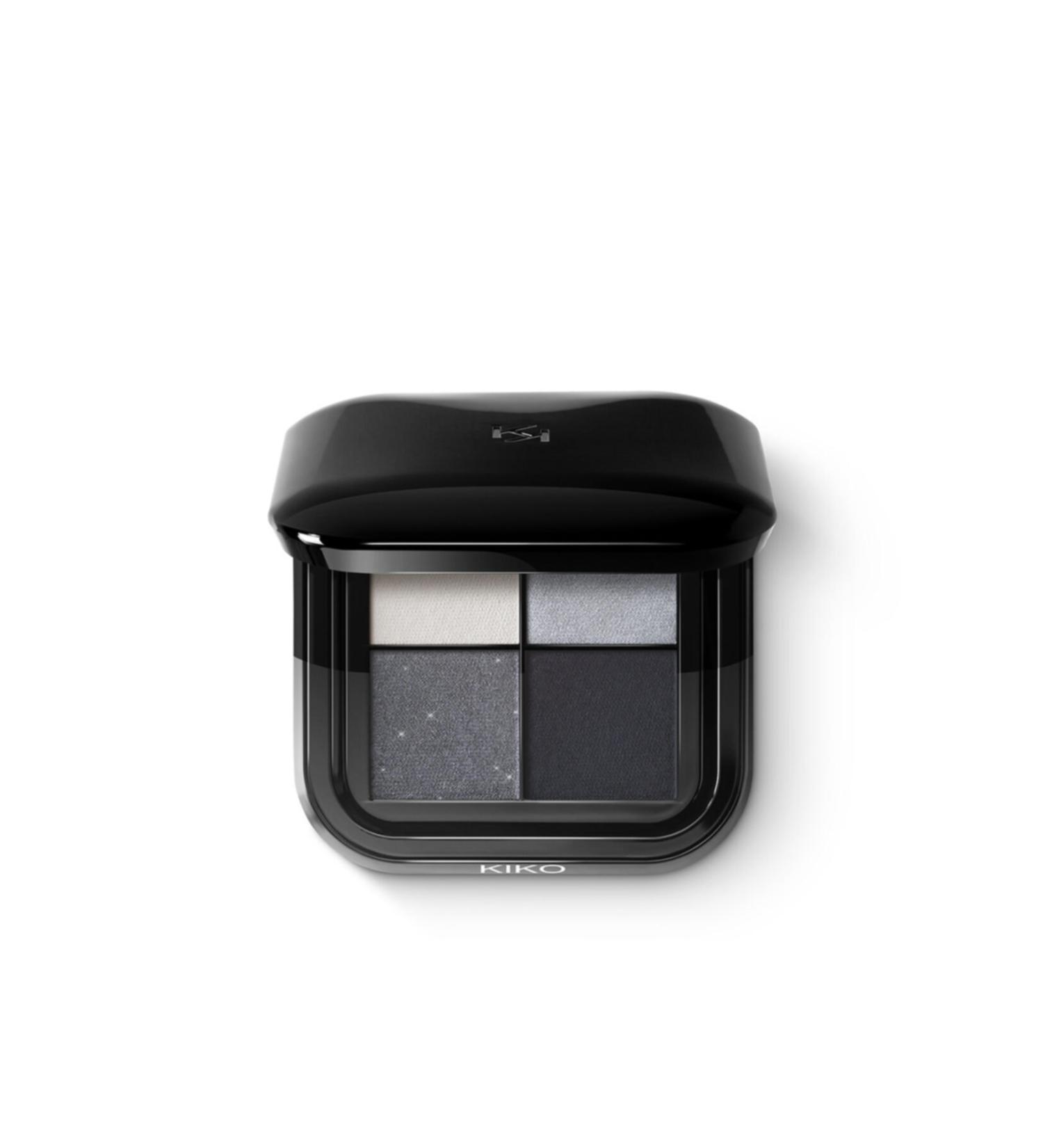 KIKO 4-Pack Eyeshadow Palette - New Bright Quartet Eyeshadow Palette 04 Smokey Eyes Profusion - Buy Online on GoSupps.com