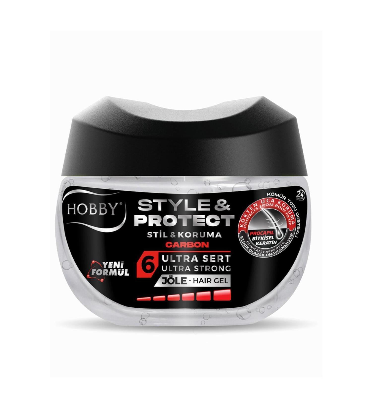 Hobby Brand: Style&protect Gel Carbon 400 ml Category: Hair Gel