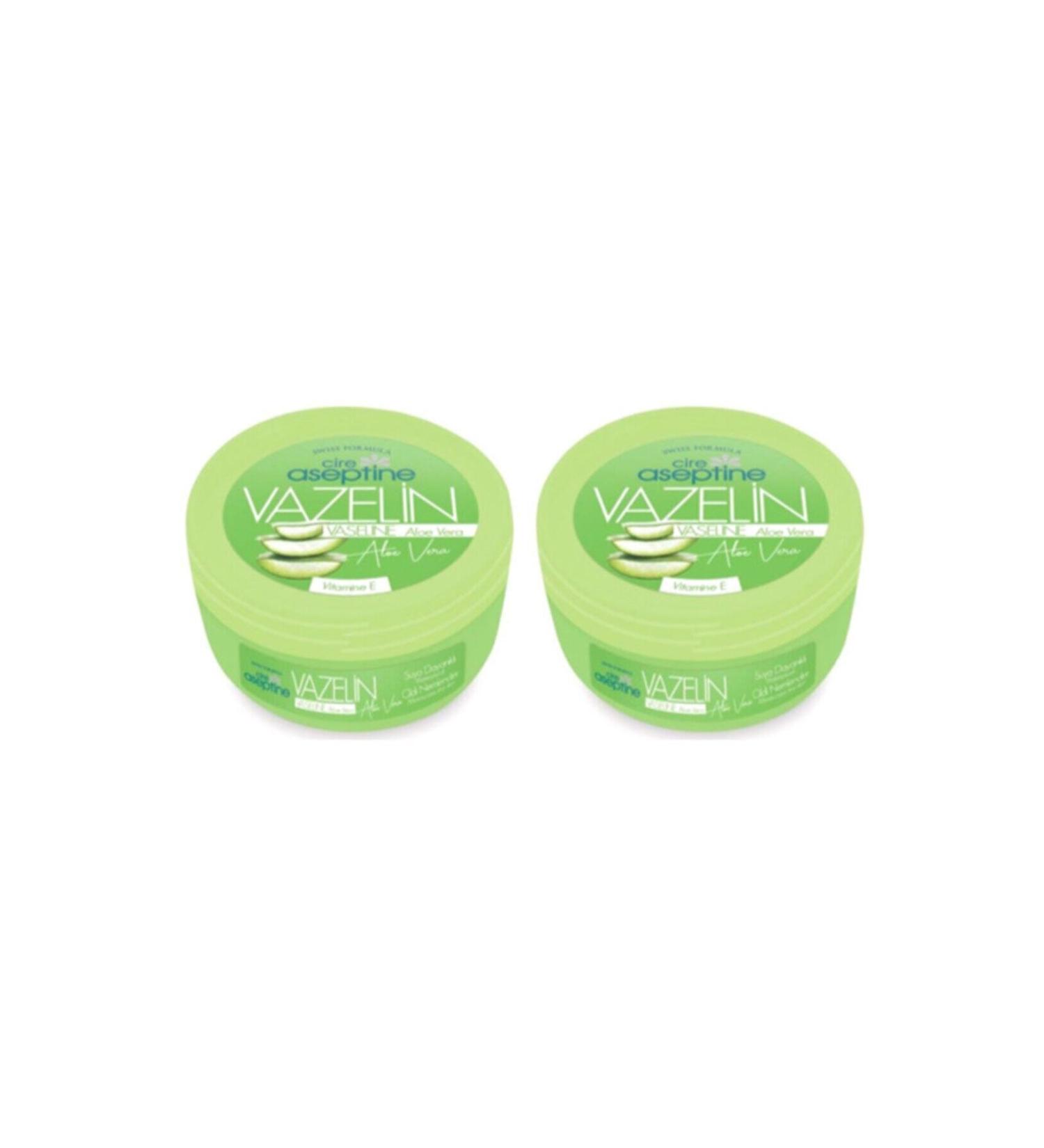 Cire Aseptine Cire Aceptine Vaseline Aloe Vera Extract 150 ml X 2 Pcs