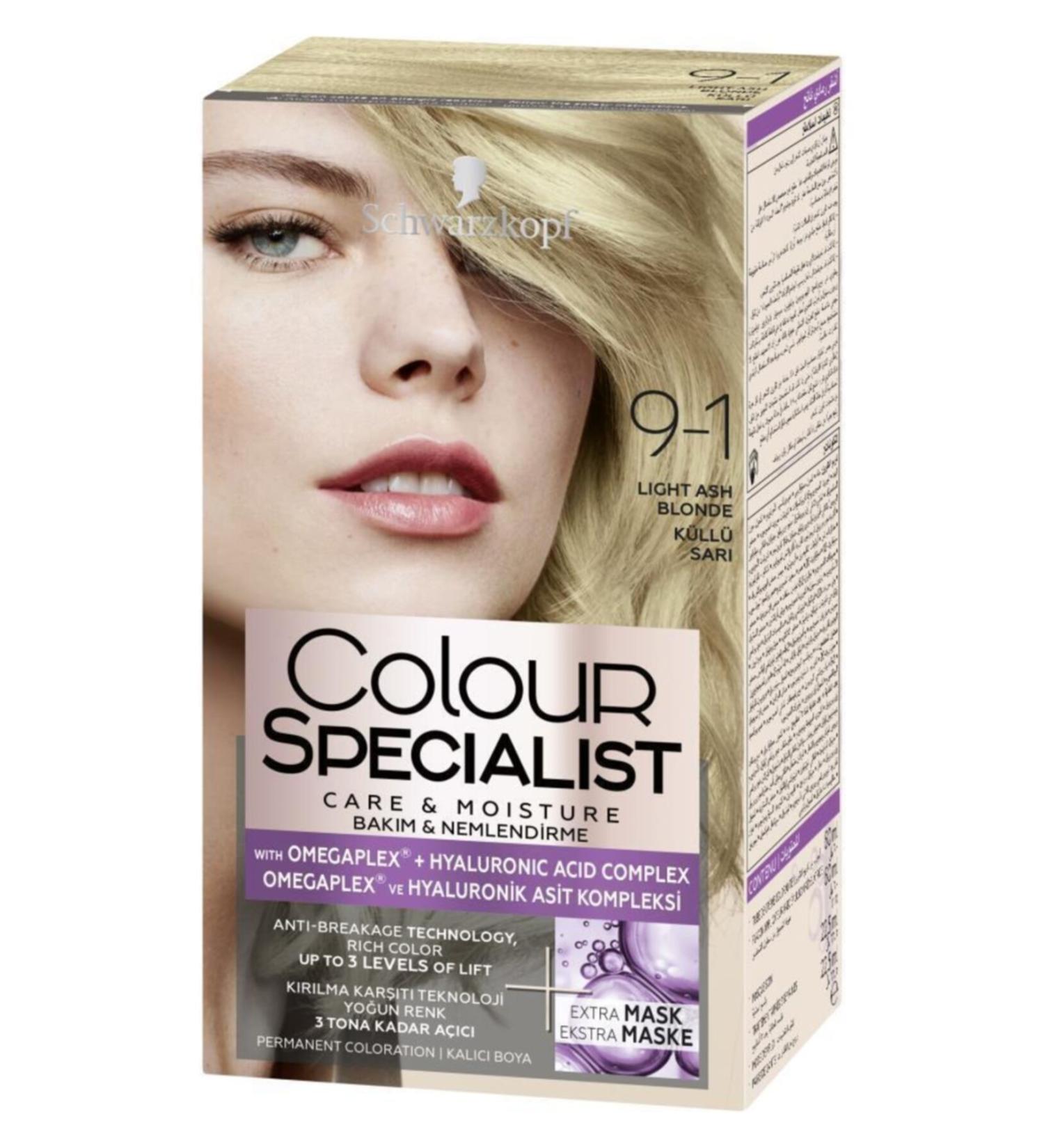 Schwarzkopf Colour Specialist 9.1 Ash Blonde