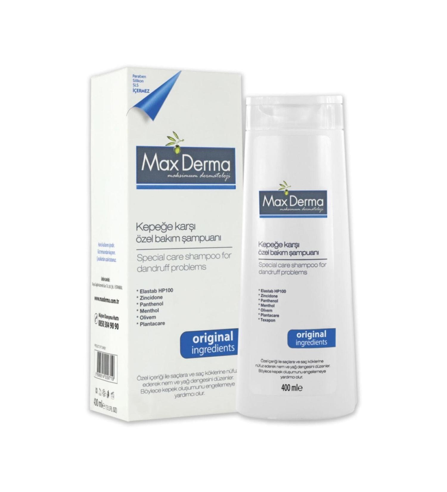 MAX DERMA Anti-Dandruff Shampoo 400 ml