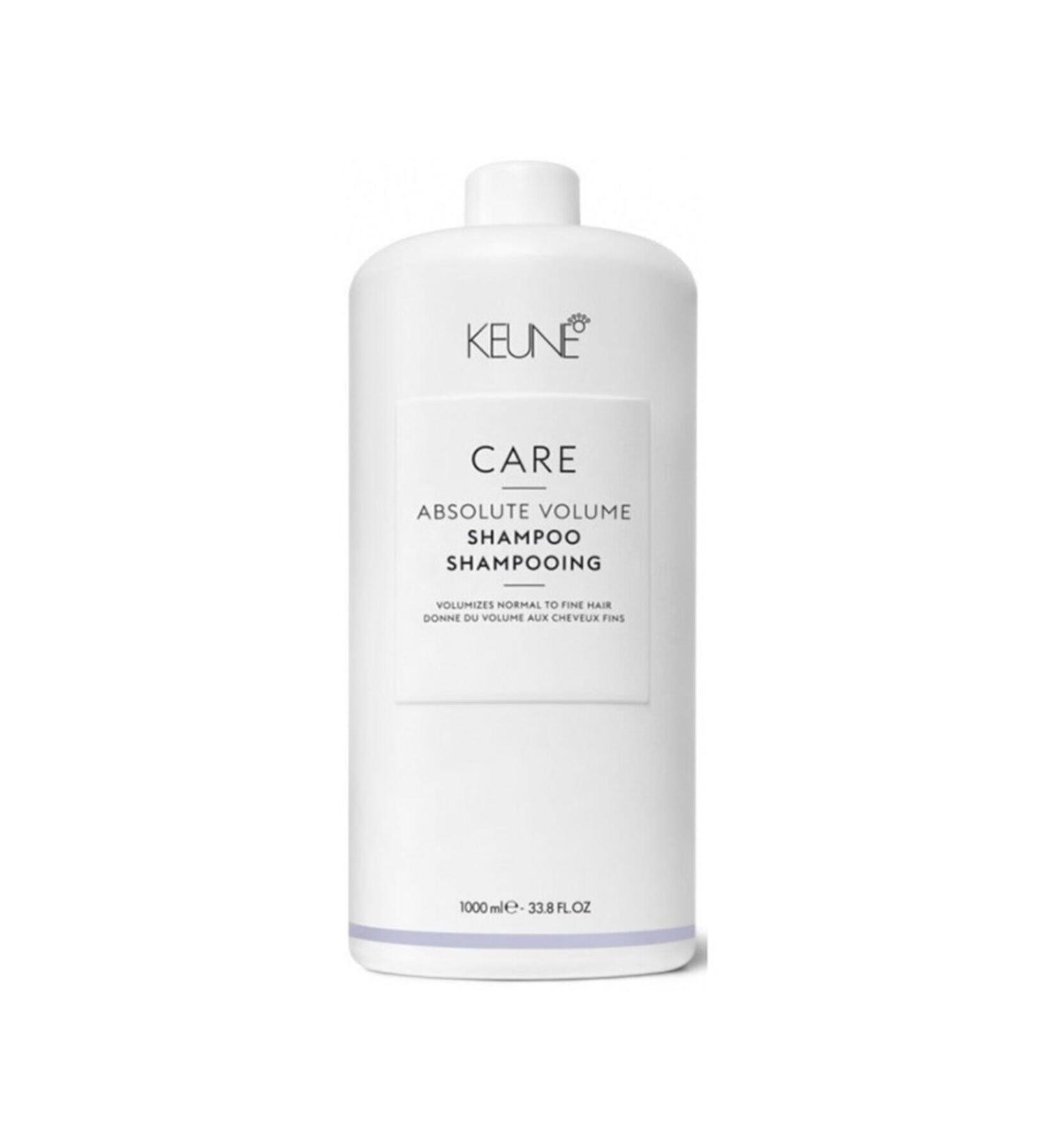 Keune Absolute Volume Volumizing Shampoo 1000 ml (SHAMPOO THAT GIVES VOLUME AND STRENGTH TO YOUR HAIR)
