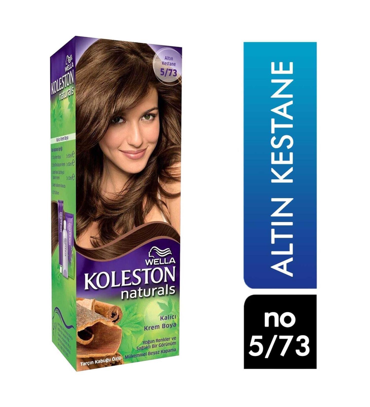 Wella Brand: Naturals Hair Dye No 5/73 Golden Chestnut 4056800765751 Category: Hair Dye