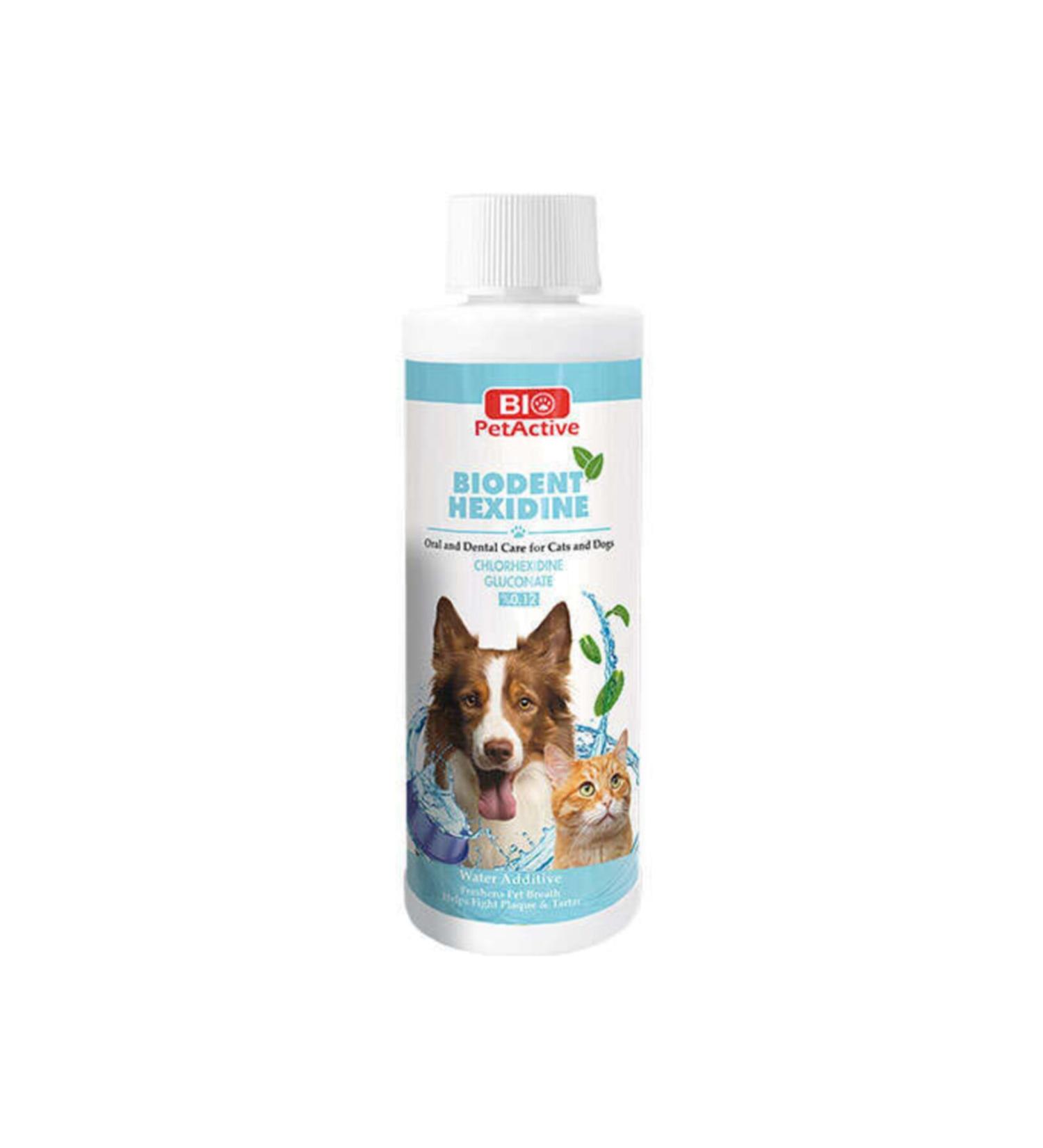 Bio Pet Active Dent Hexidine Cat and Dog Oral / Dental Care 250 Ml