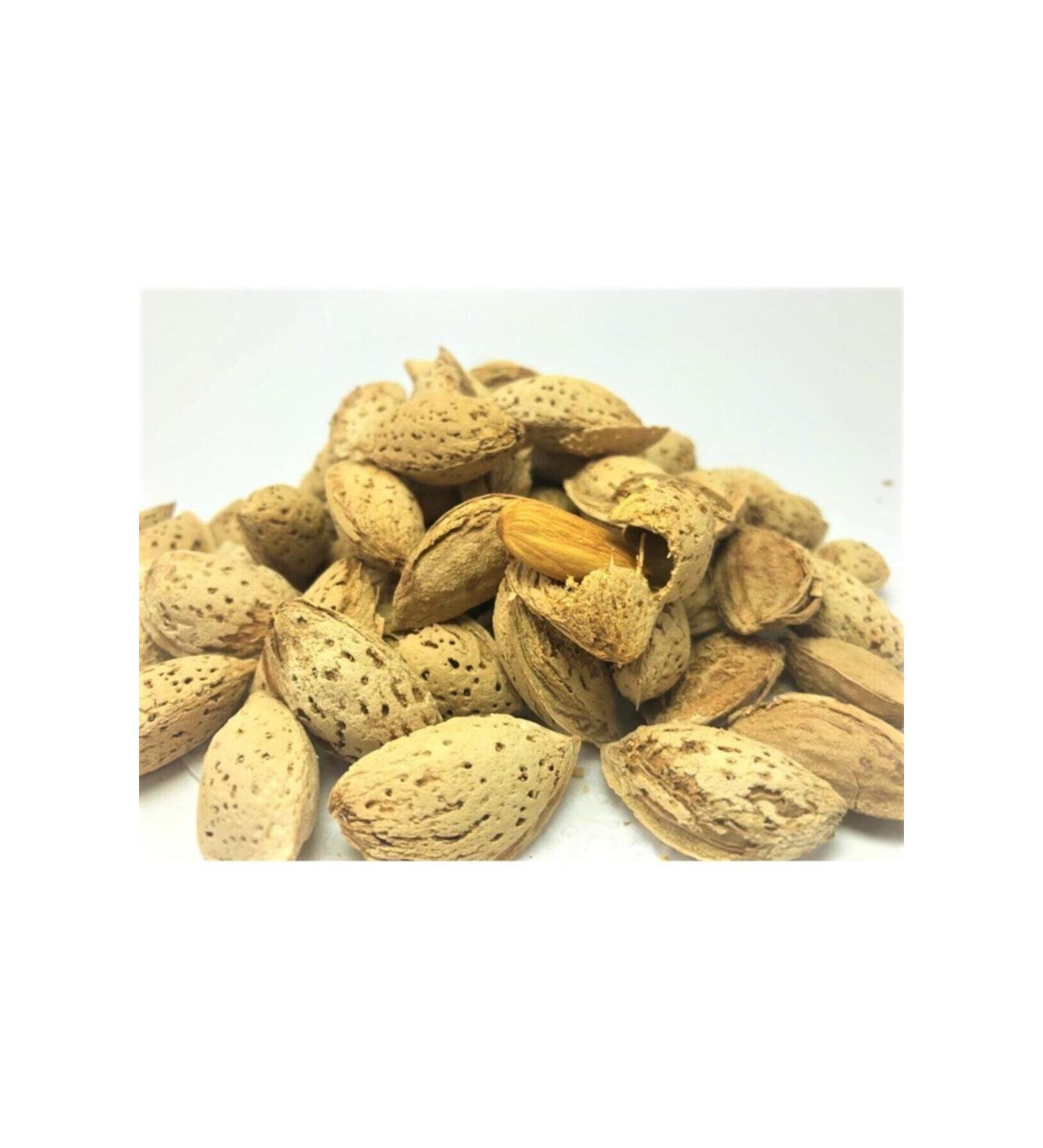 FAMOUS HEALING Raw Crispy Almonds Hand-Cracked 500 Grams New Season Product