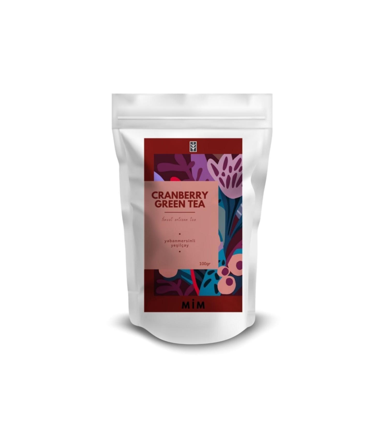 Mim Tea Cranberry Green Tea - Cranberry Green Tea 100gr - Buy Online on GoSupps.com