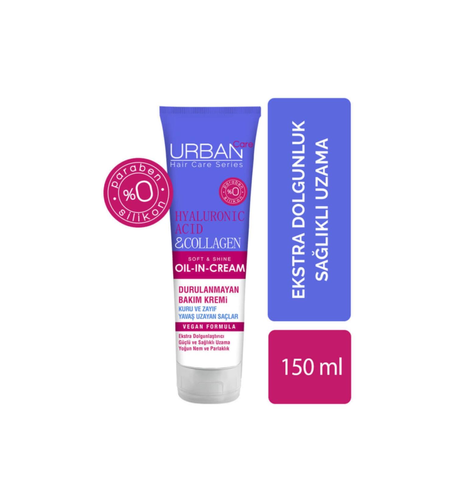 Urban Care Uc Oil In Cream 150 Ml Hylronic Acid & Collagen