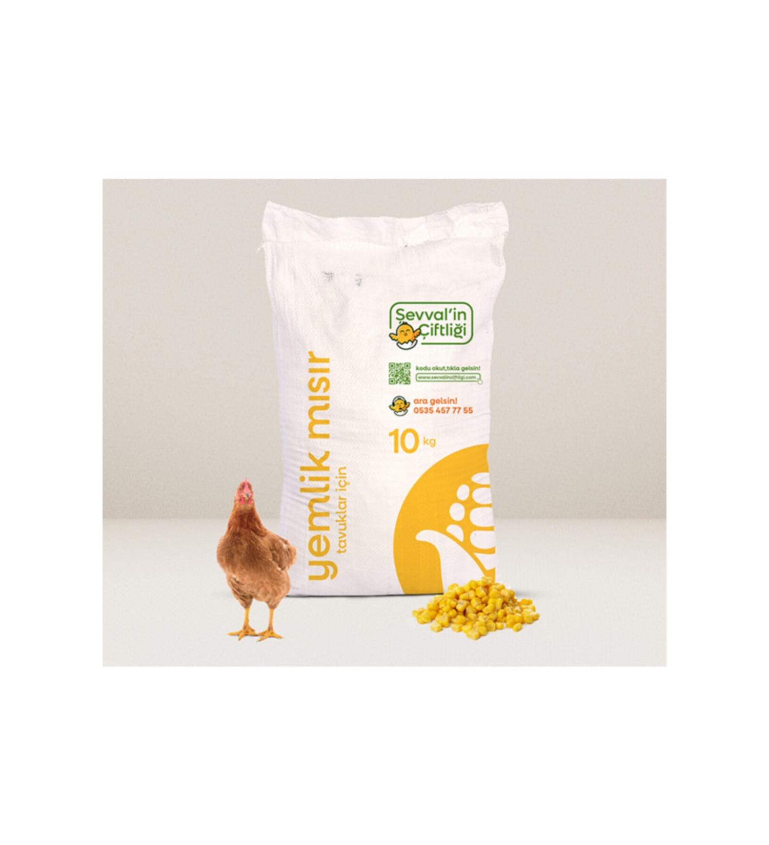 evvalin farm 10 kg feed corn