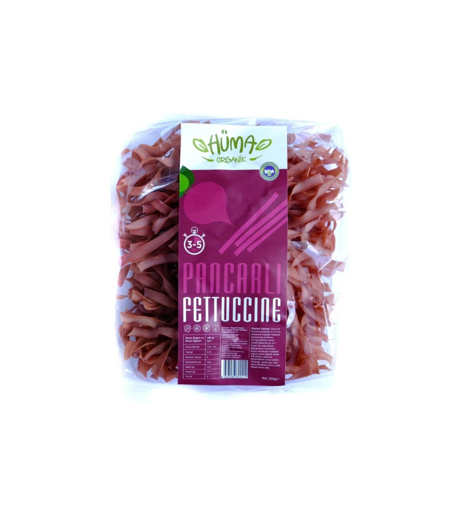 Beetroot Fettuccine Pasta 250 Gr