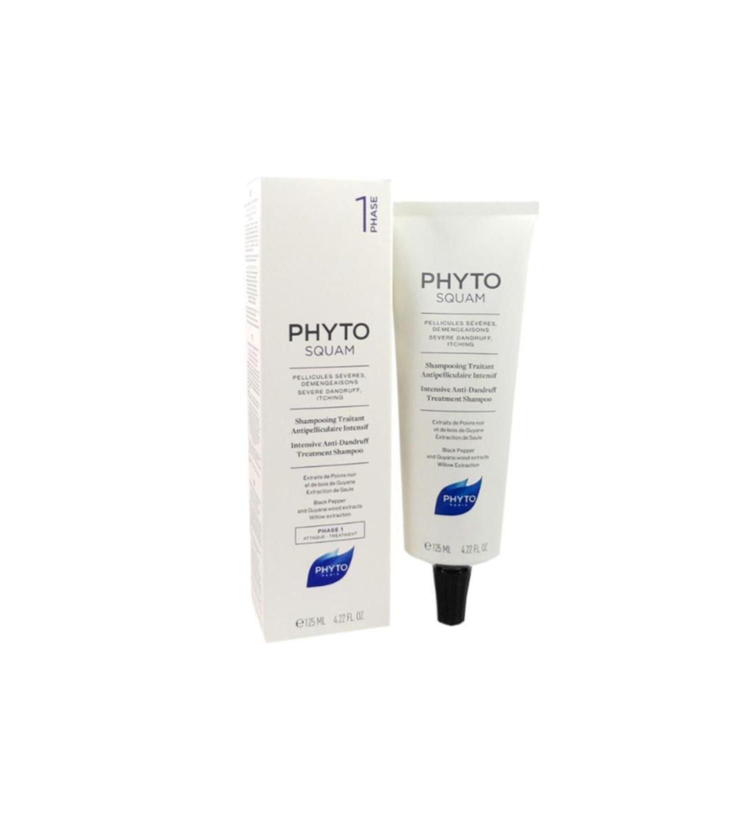 Phyto Hair Care Phyto Phytosquam Anti Dandruff Insentive Shampoo 125 Ml