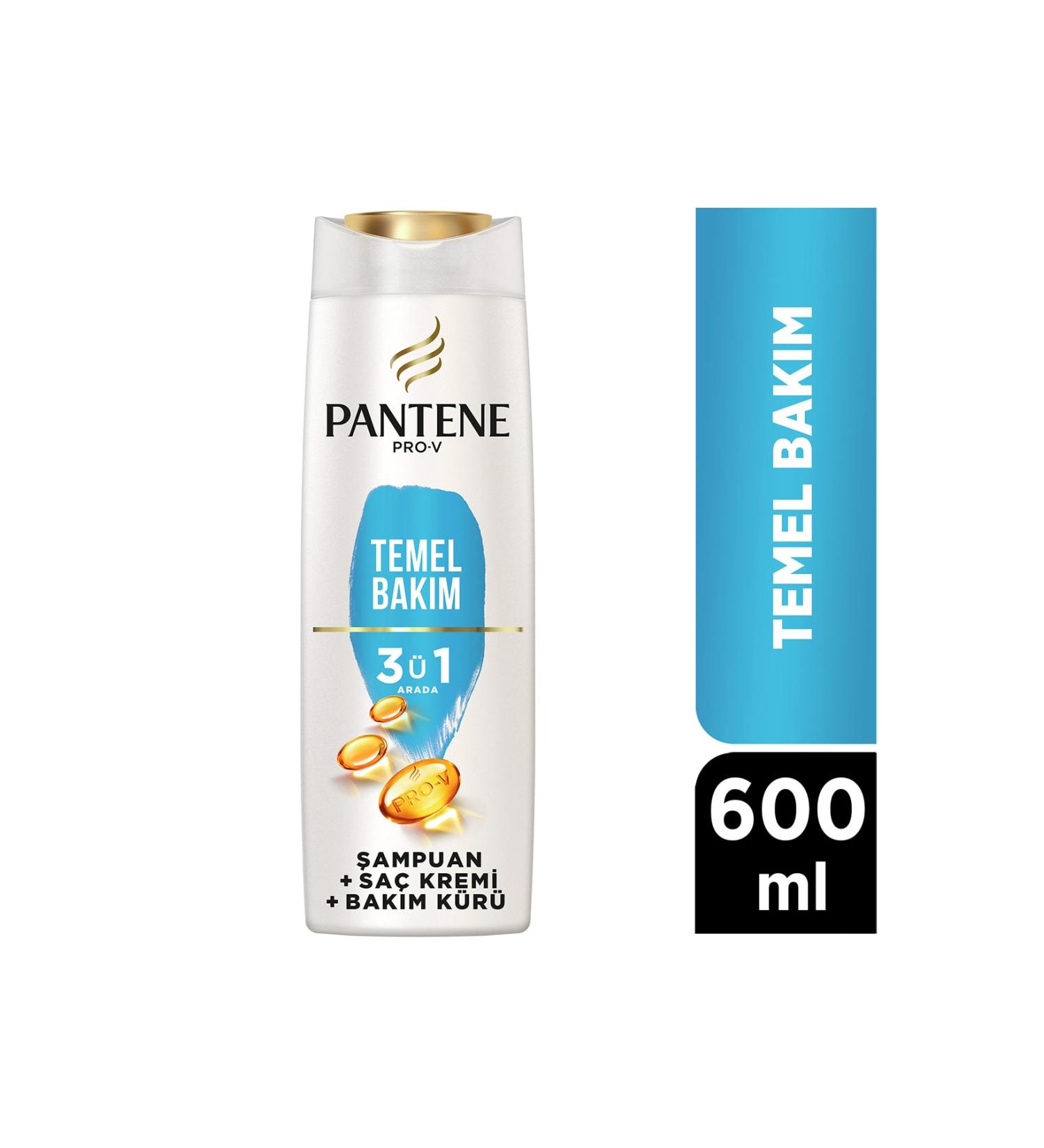 Pantene Shampoo Classic Care 3 in 1 600 Ml - Buy Online on GoSupps.com