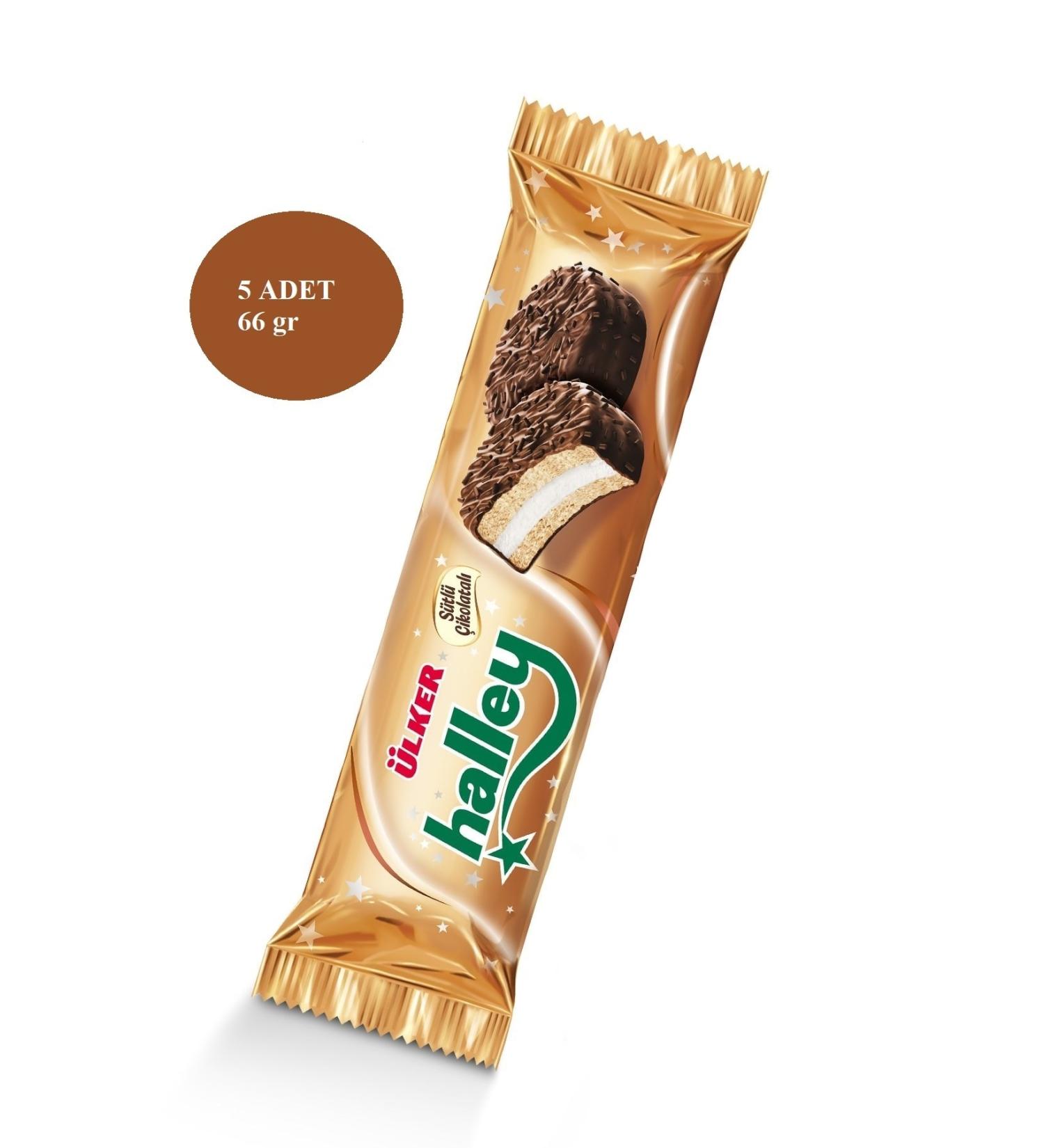 Ulker Halley Mini Granulated 66gr X5 Pieces