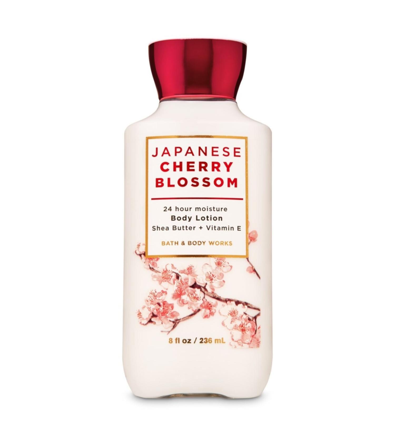 Bath & Body Works Japanese Cherry Blossom Moisturizing Body Lotion 8 oz / 236 mL BBW24642169