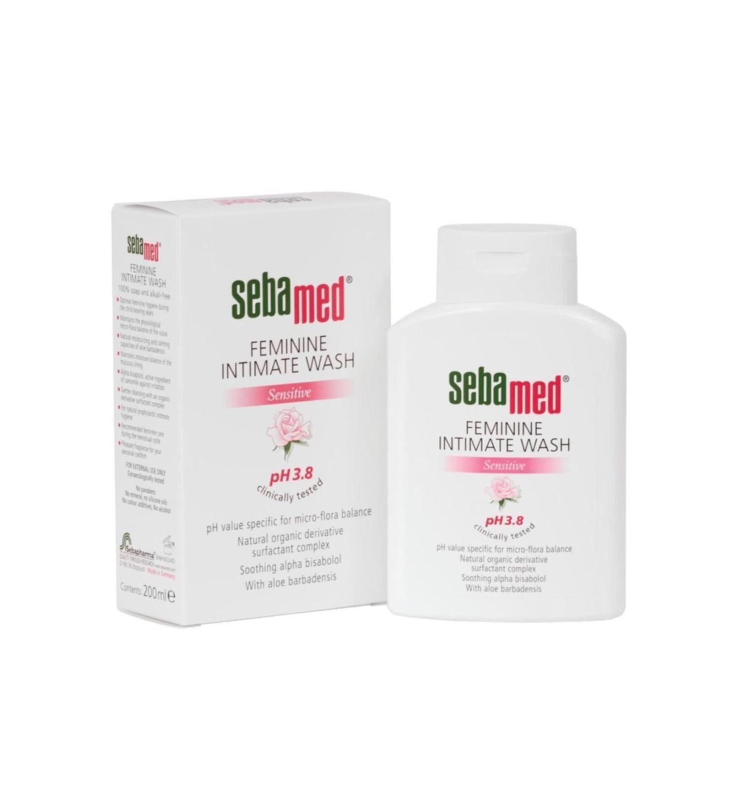 Sebamed Feminine Intimate Wash - Genital Area Cleaner for Women 200ml (sensitive)