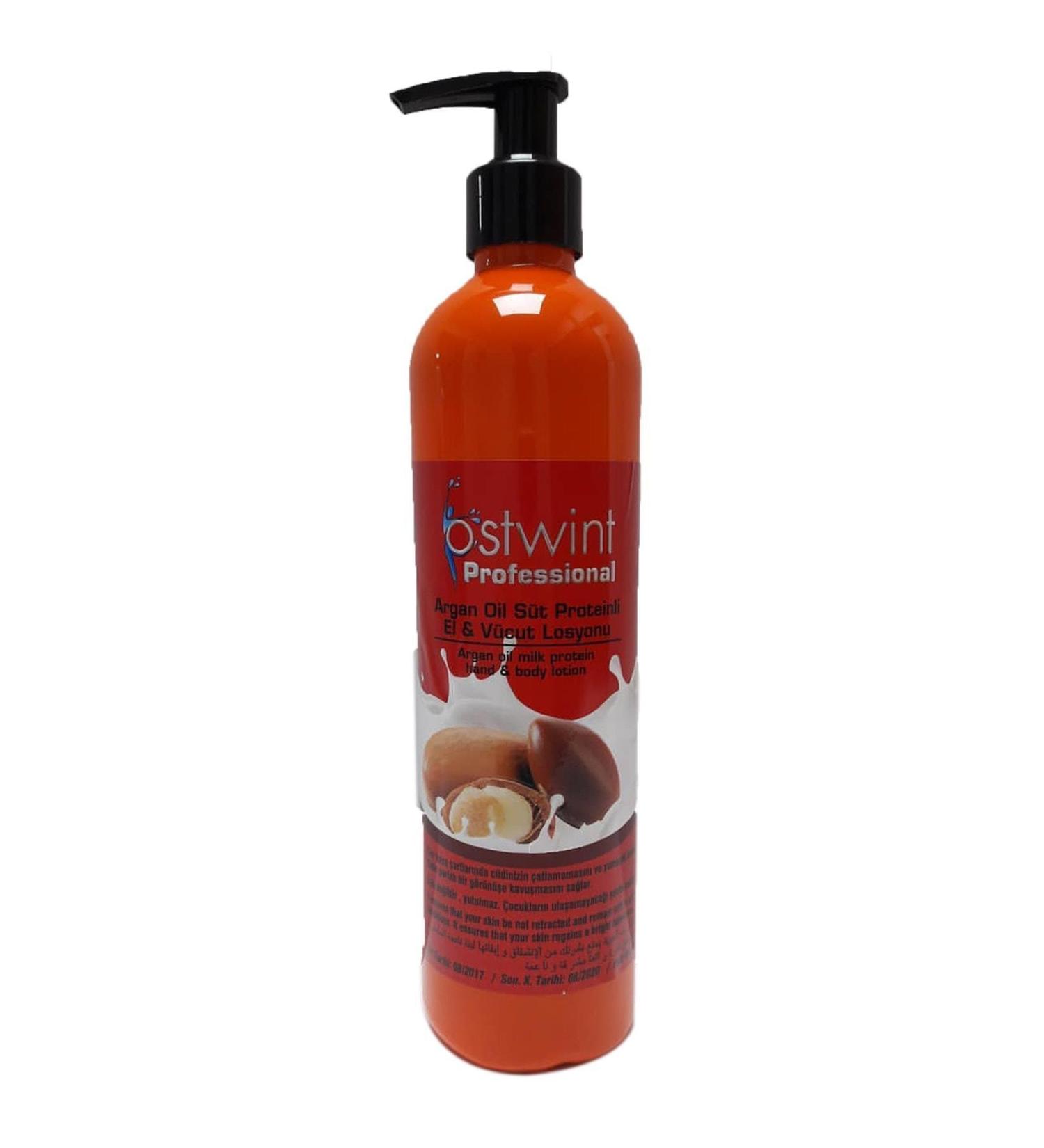 Ostwint Argan Oil Milk Protein Hand & Body Lotion 500 Ml 8680164448508