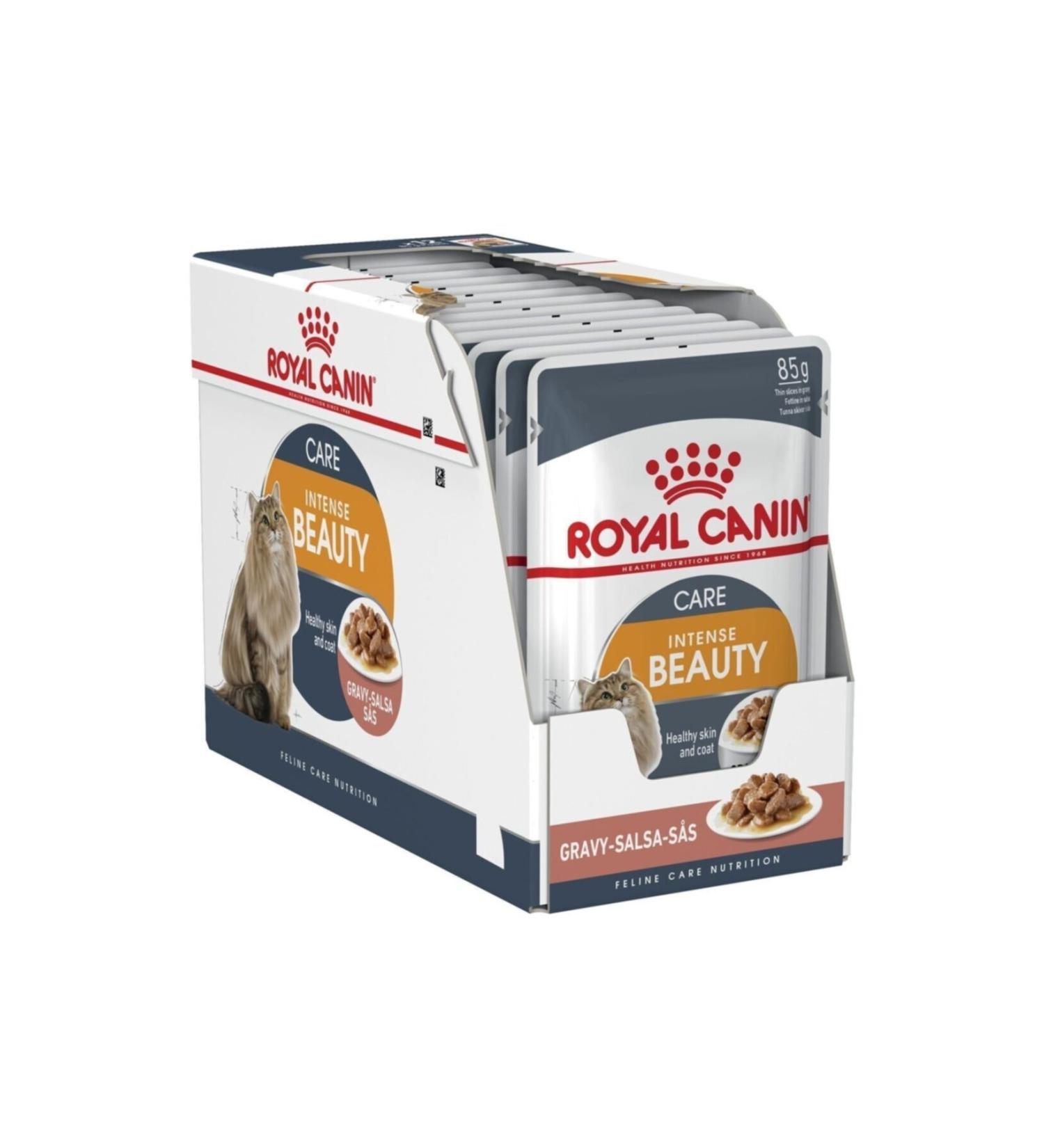 Royal Canin Fhn Intense Beauty Adult Cat Canned Food 85 gr X 12
