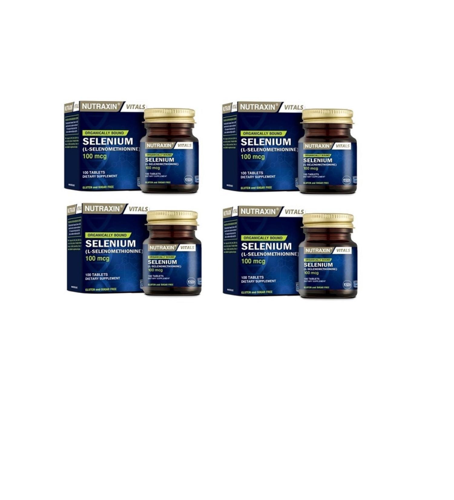 Nutraxin Selenium Other Supplements x4