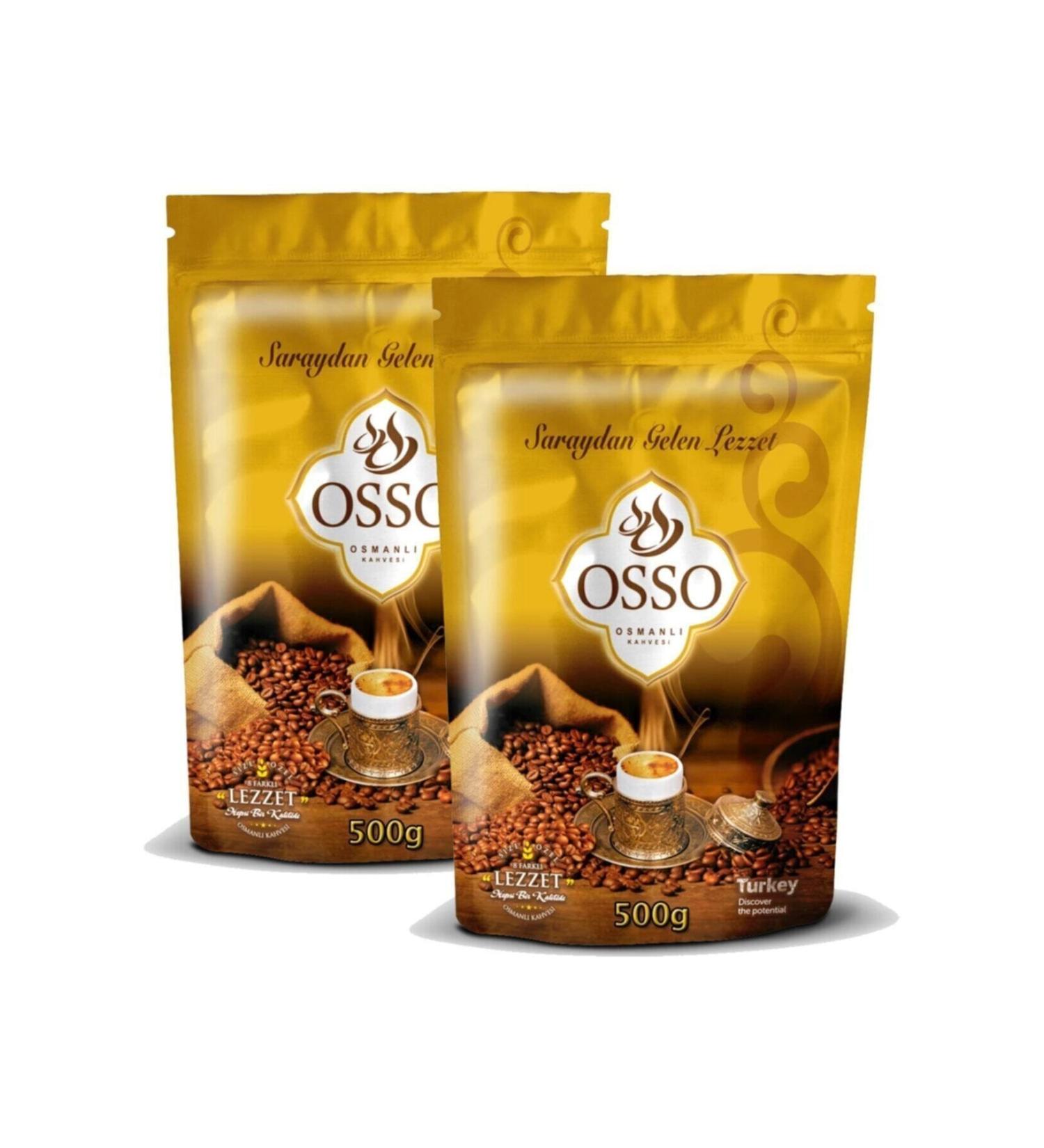Osso Ottoman Coffee 8 Mixed 200 Gr 2 Pieces