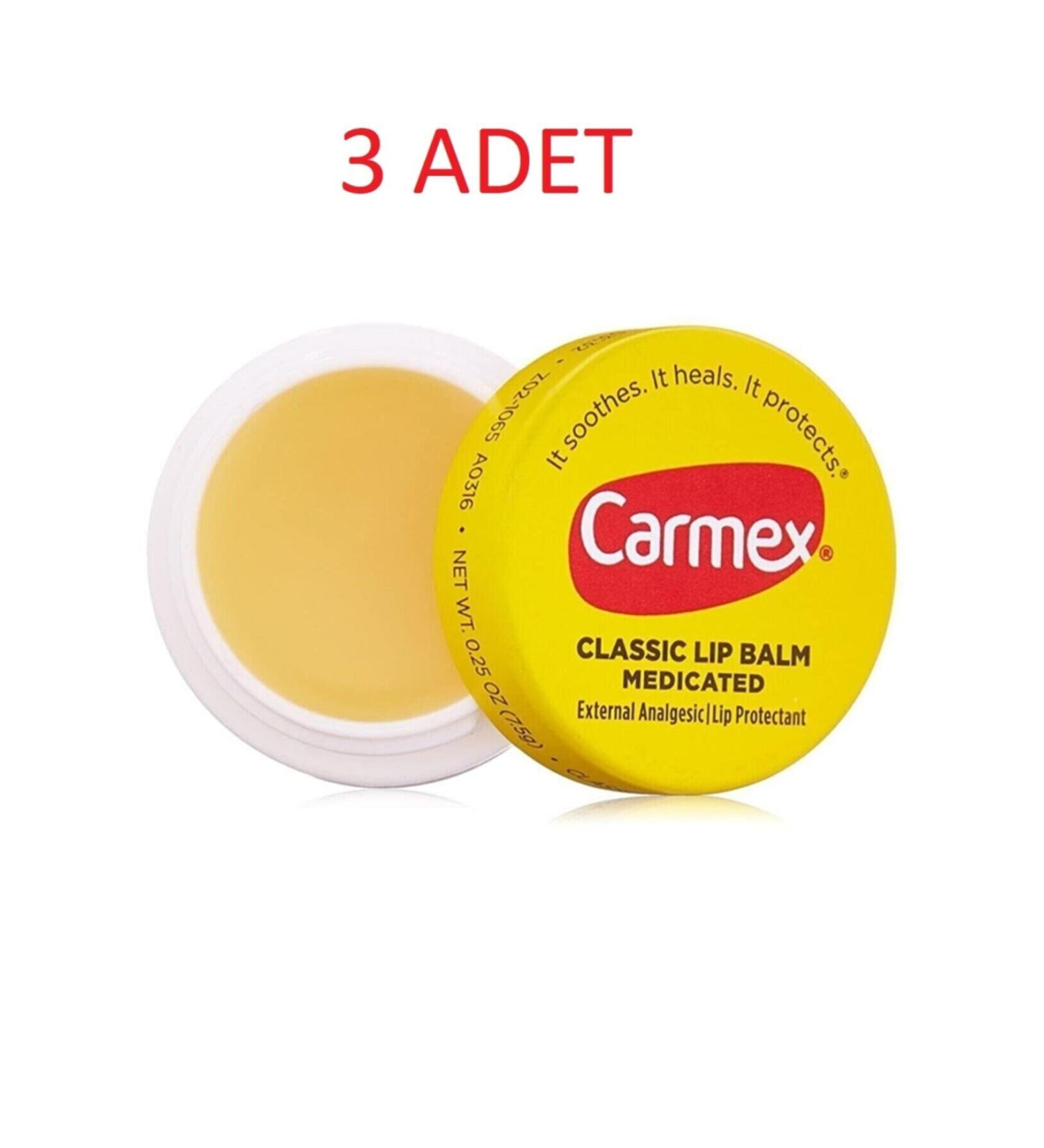 Carmex Lip Balm 7.5 Gr 3 Pieces