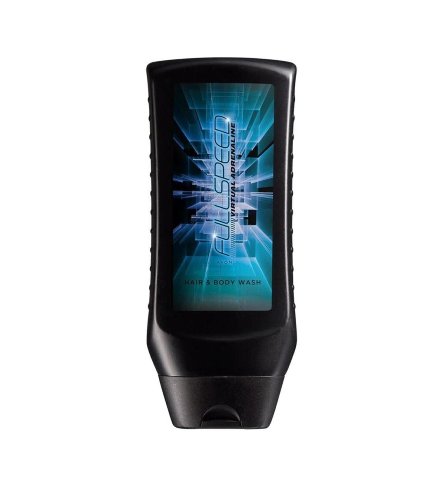 Avon Full Speed Virtual Adrenaline Hair and Body Shampoo 250 ml