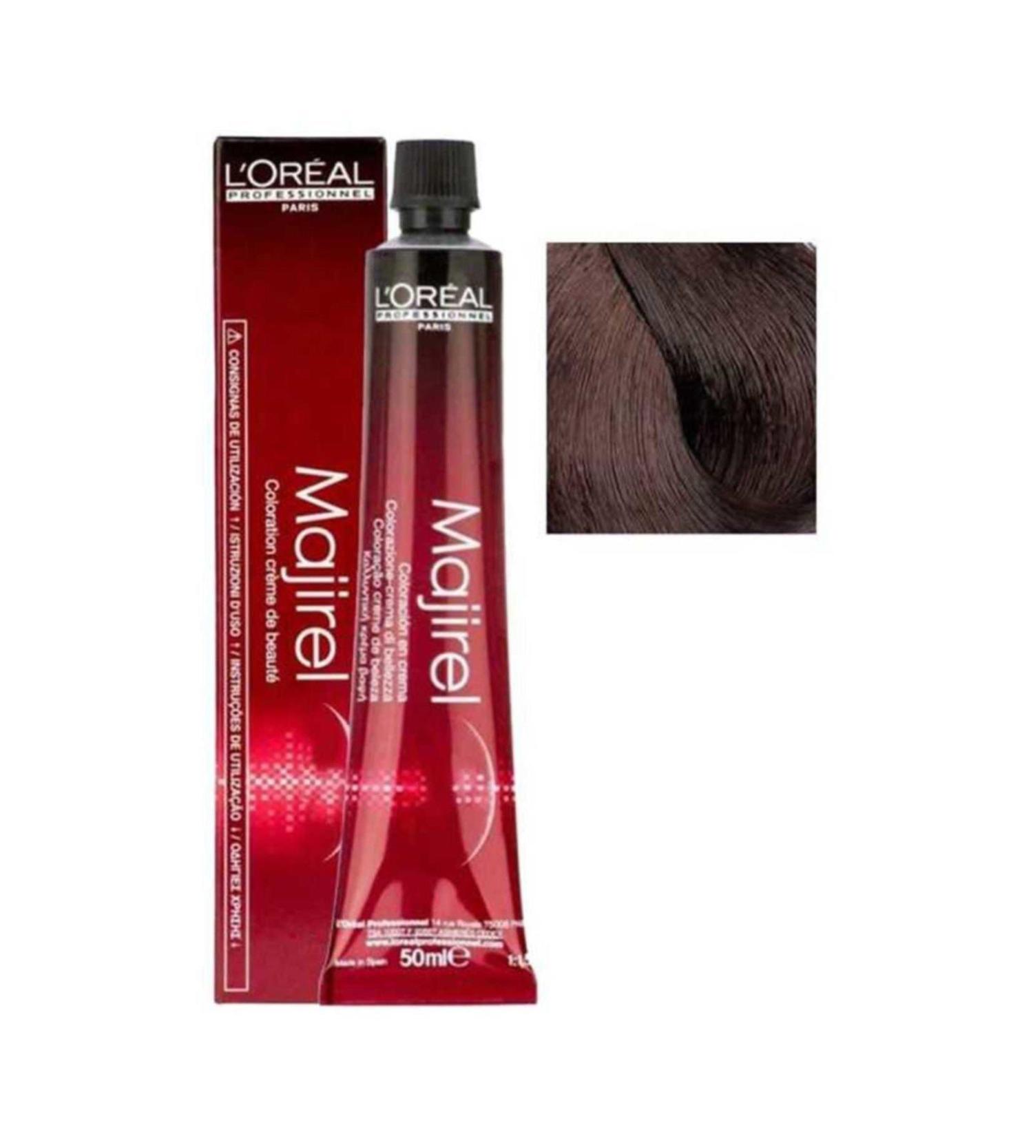 Majirel 4.51 Chestnut Acaju Ash Hair Dye