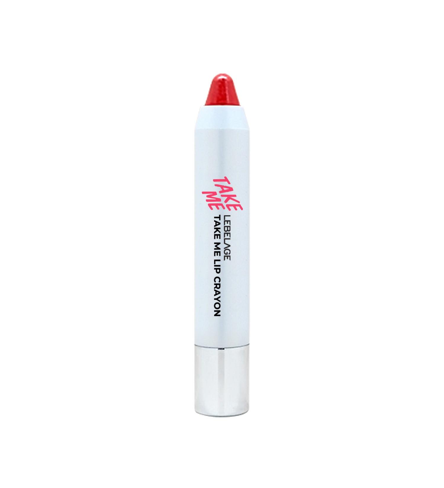 LEBELAGE Red Stick Lipstick Take Me Lip Crayon 08 Hotkiss Red