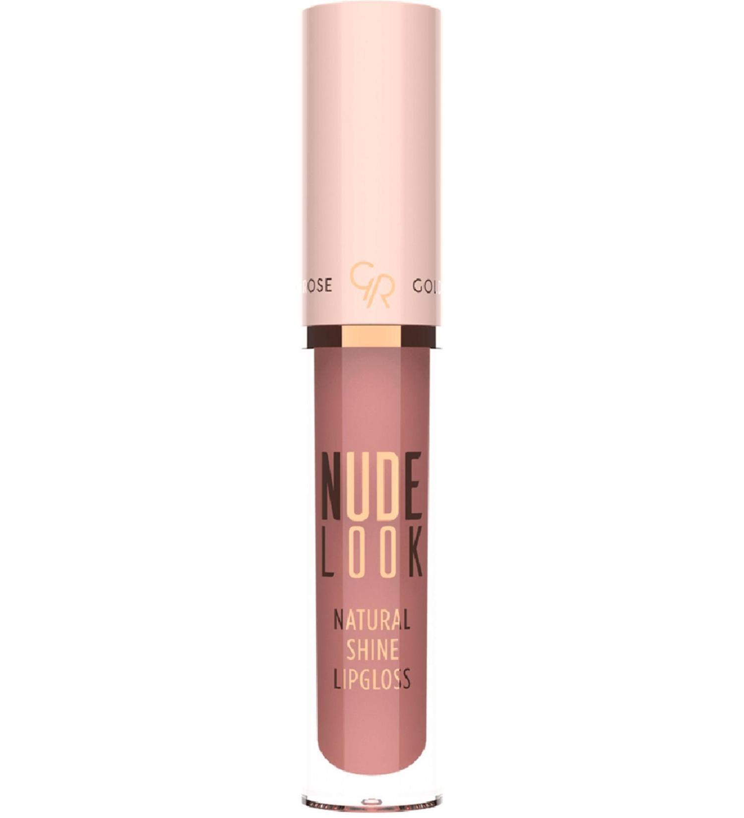 Golden Rose Natural Shine Lip Gloss Lipstick - Nude Look Natural Shine Lipgloss No:02