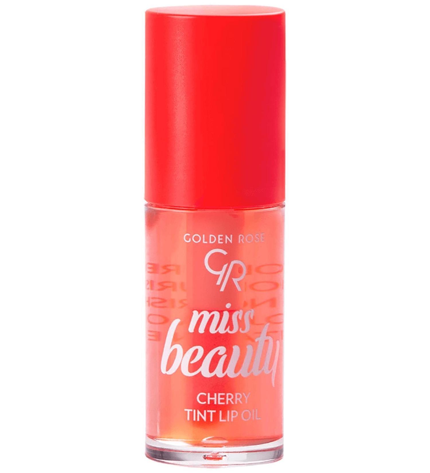 Golden Rose Miss Beauty Tint Lip Oil Lip Gloss Cherry