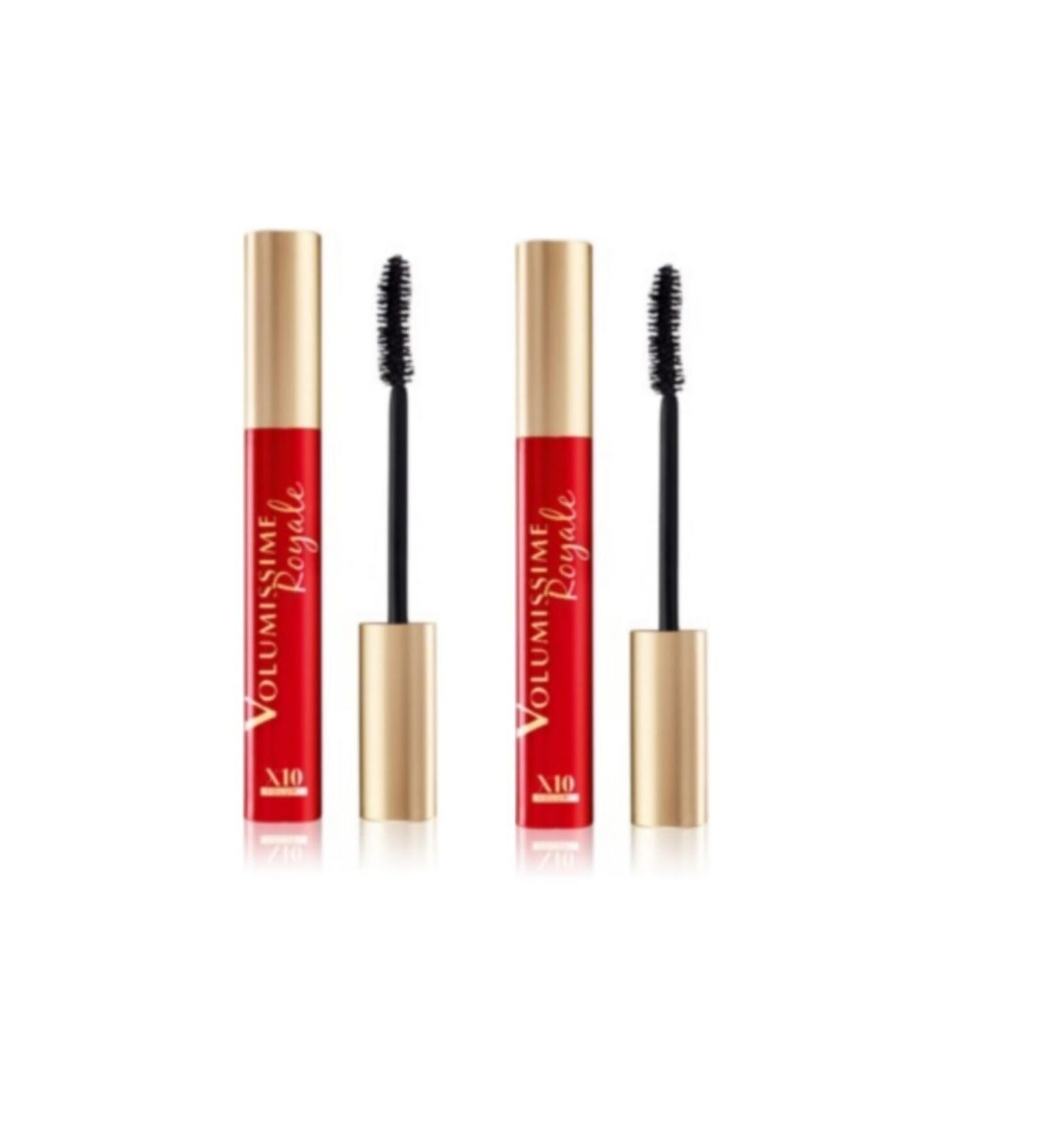 L'Oreal Paris L'or al Volumissime Royale X10 Mascara Black 2 Piece Set - Buy Online on GoSupps.com