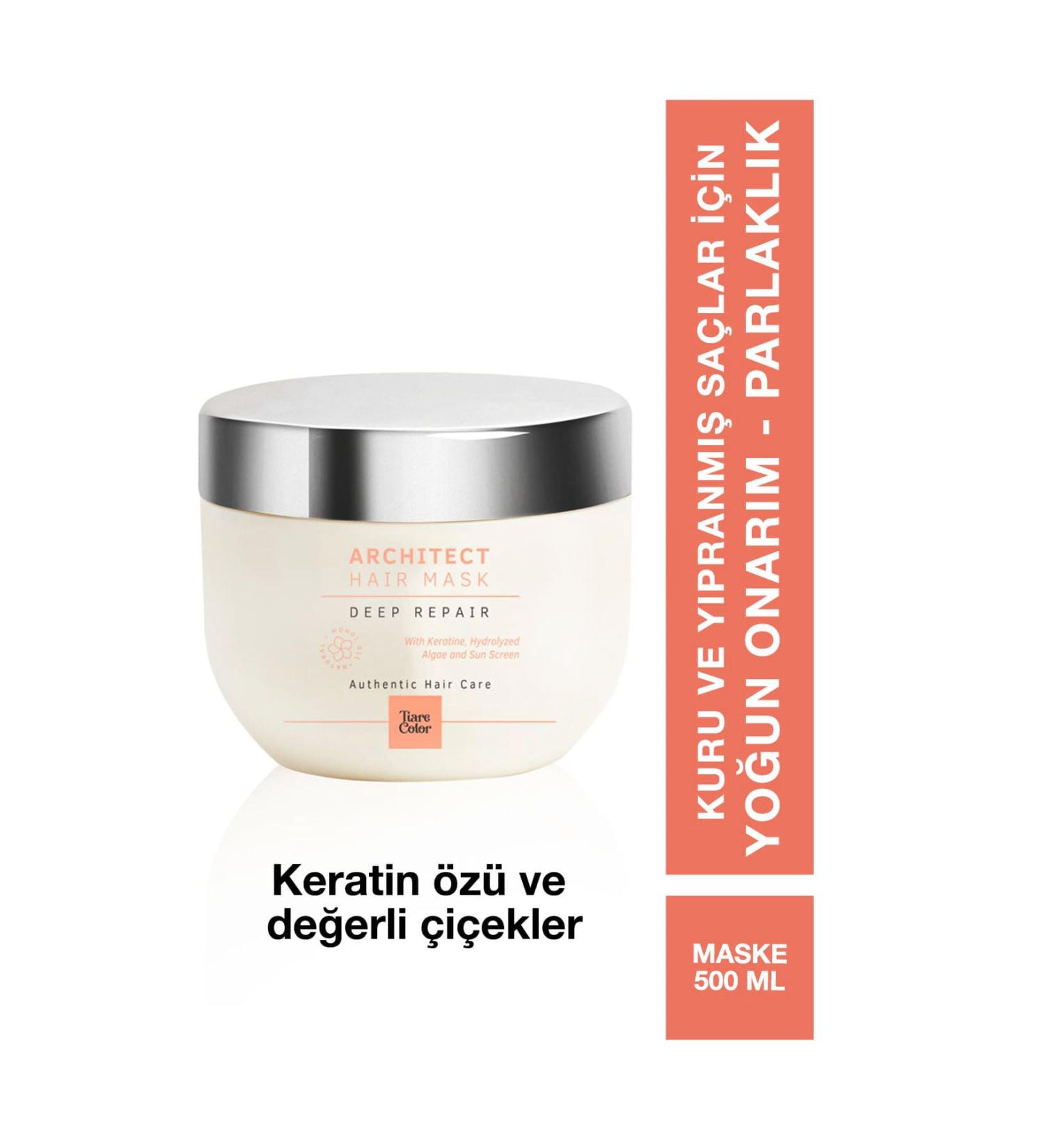 Tiarecolor Repair Mask for Dry and Damaged Hair 500 ml