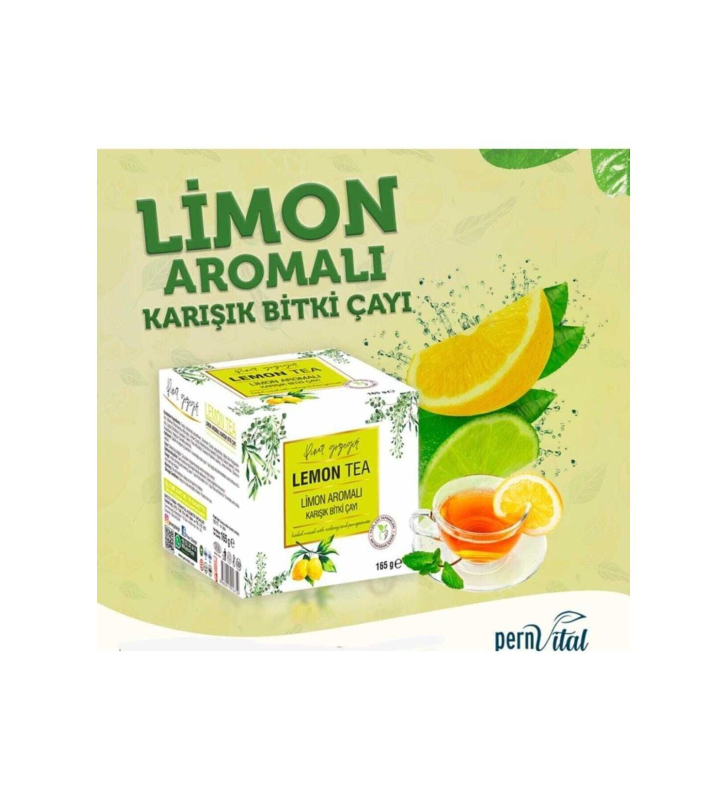 PINAR G ZEG R Lemon Flavored Mixed Herbal Tea 165 gr