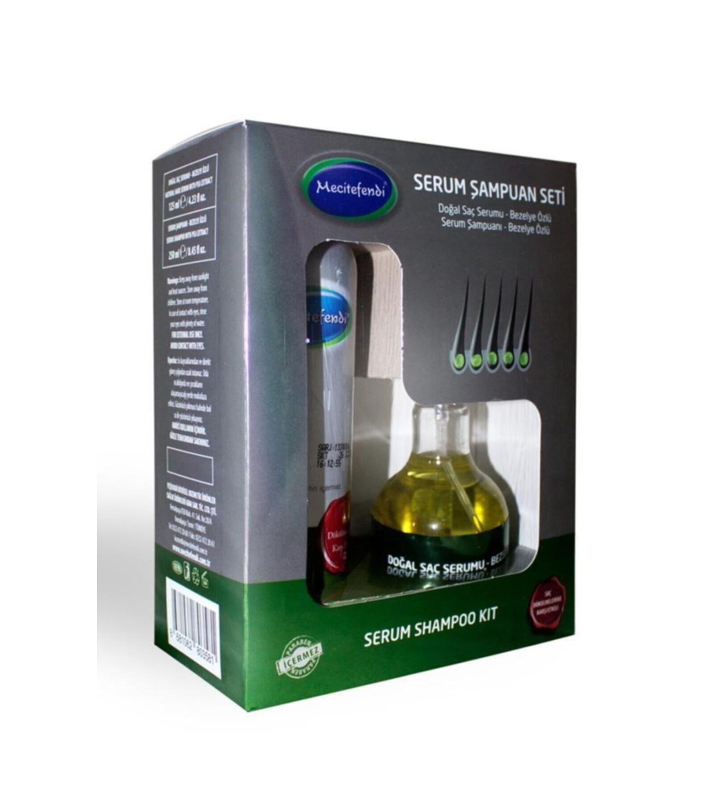 Mecit Efendi Serum Shampoo Set 125 Ml + 250 Ml