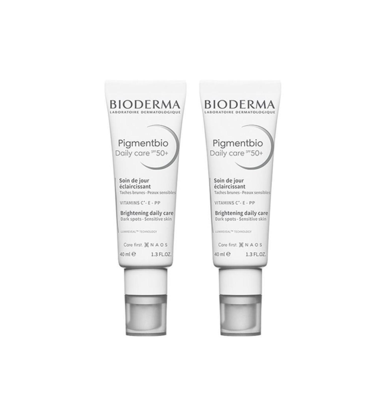 Bioderma Pigmentbio Daily Care Spf50 40 Ml 2 Pieces - Buy Online on GoSupps.com