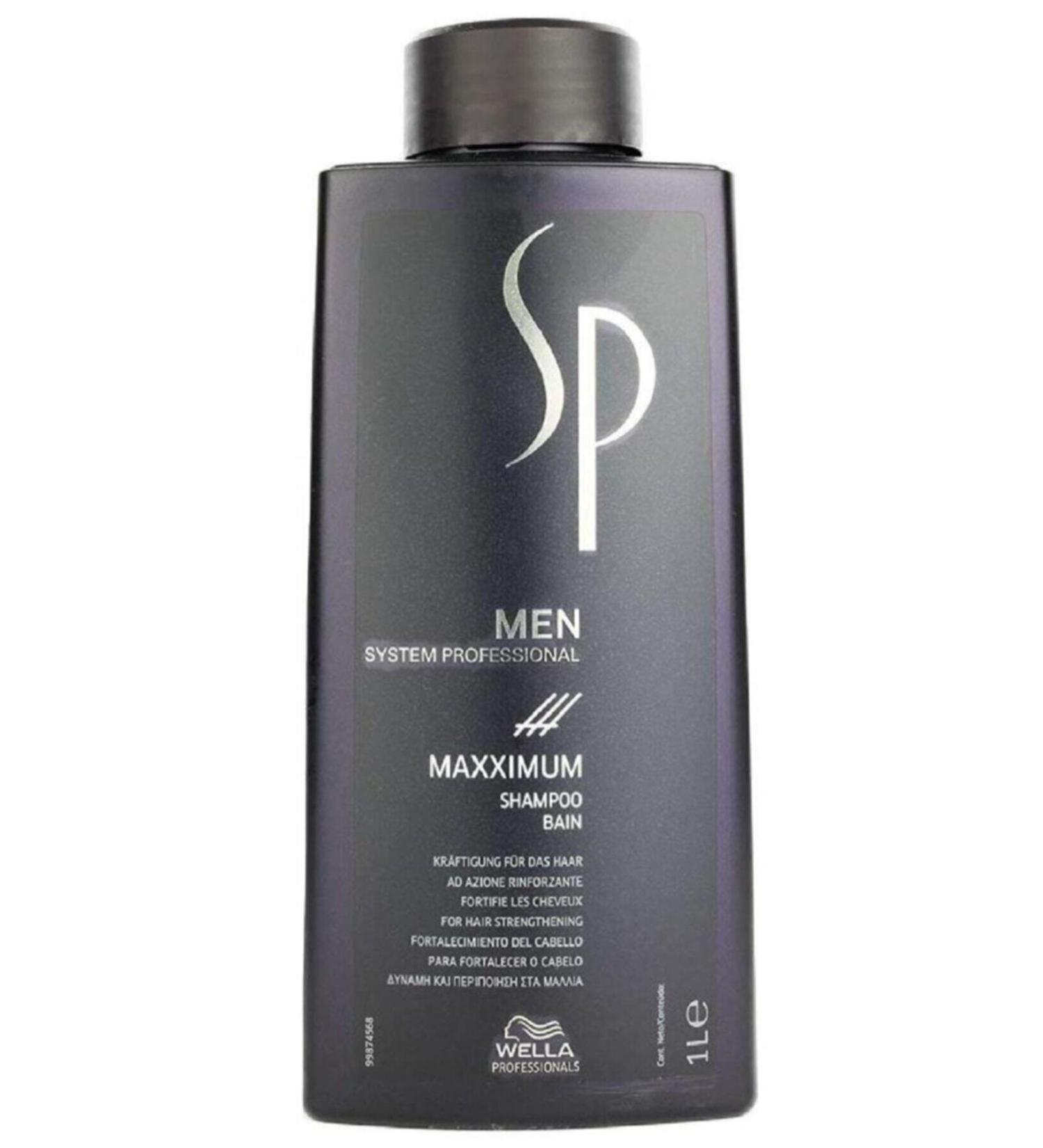 wella Professionals Sp Men Maxximum Anti-Hair Loss Shampoo 1000 ml