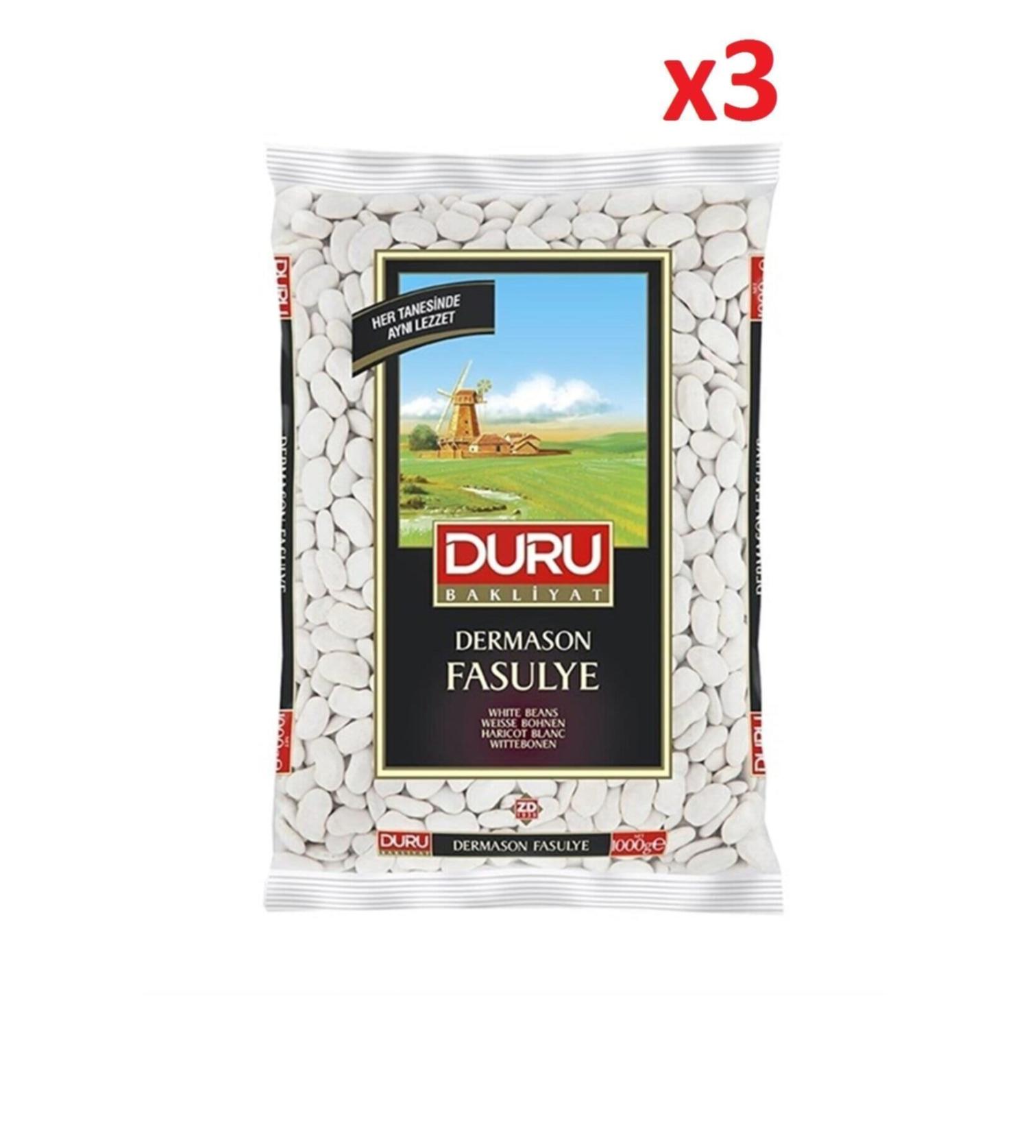 Duru Dermason Beans 1000 Gr X 3 Pieces