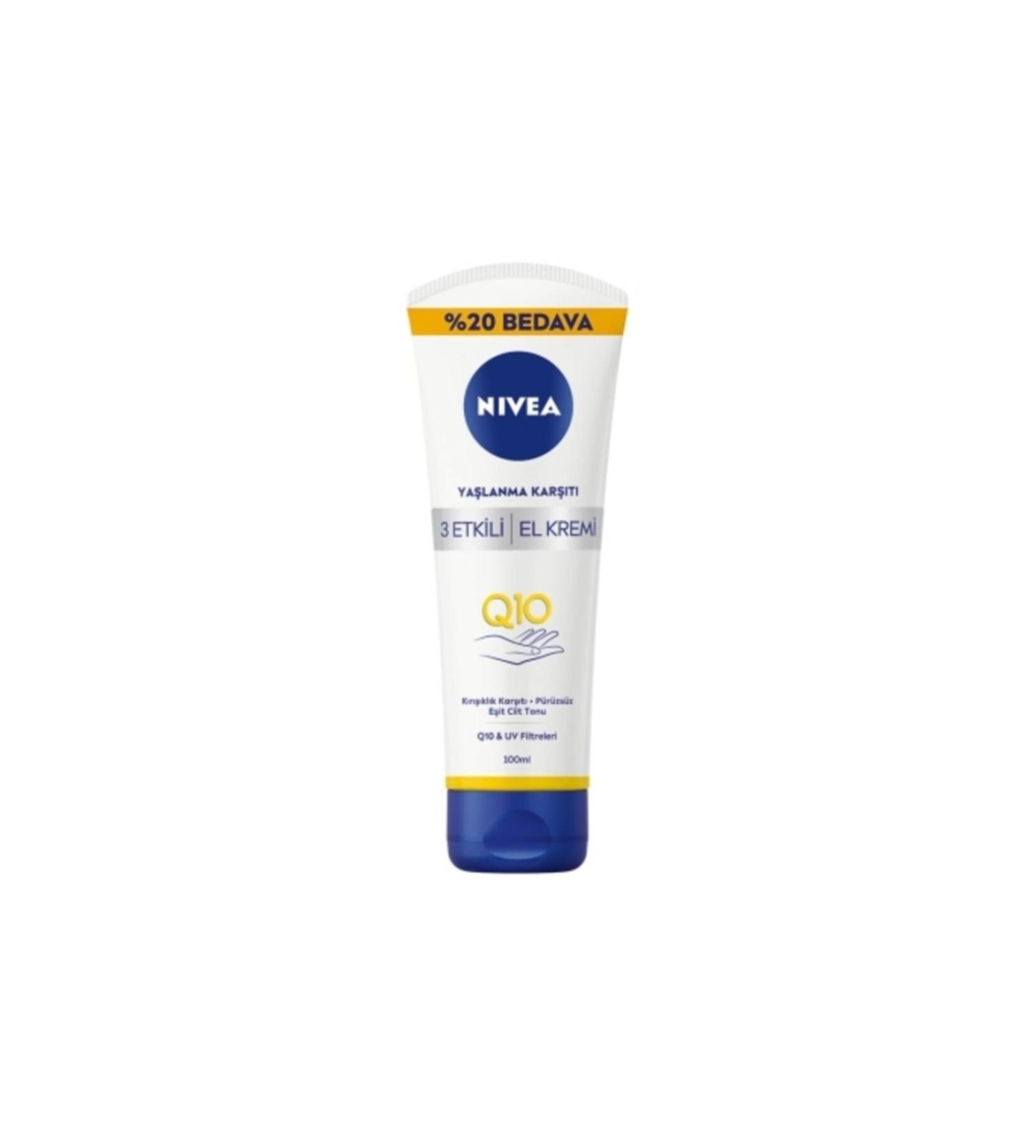 NIVEA 3 Effect Q10 Anti-Aging Hand Cream 75ml