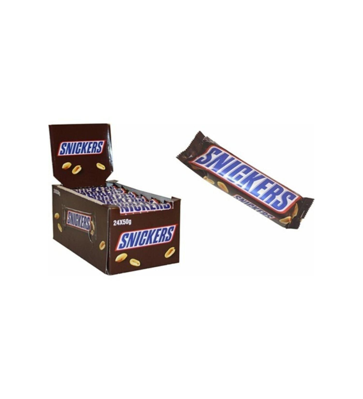 Snickers 50 Gr Box Wholesale (24 Pieces)