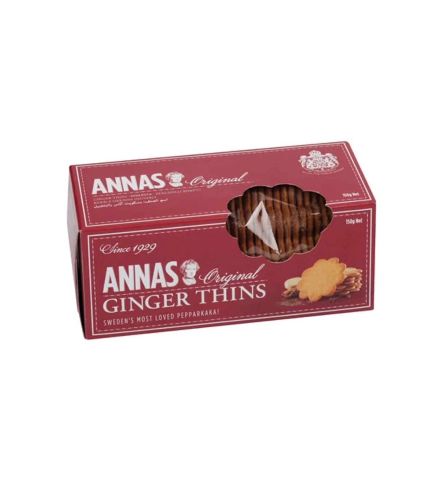 Biscuits Anna's Ginger 150 G