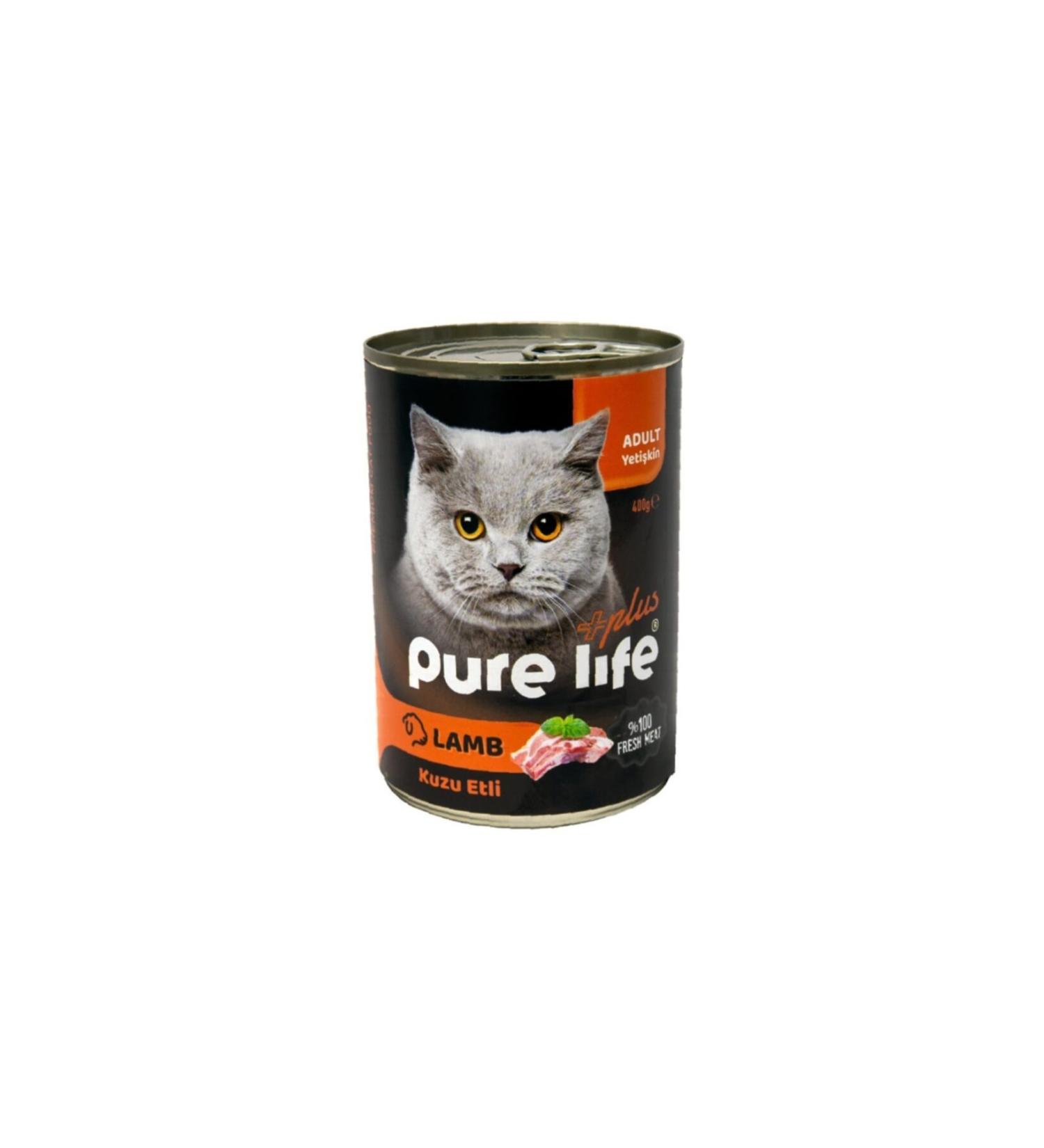 PureLife Lamb Adult Cat Canned Food 12pcs 1box