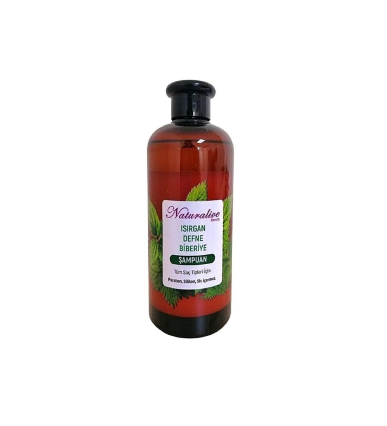 Naturalive Natural Shampoo for All Hair Types 500ml