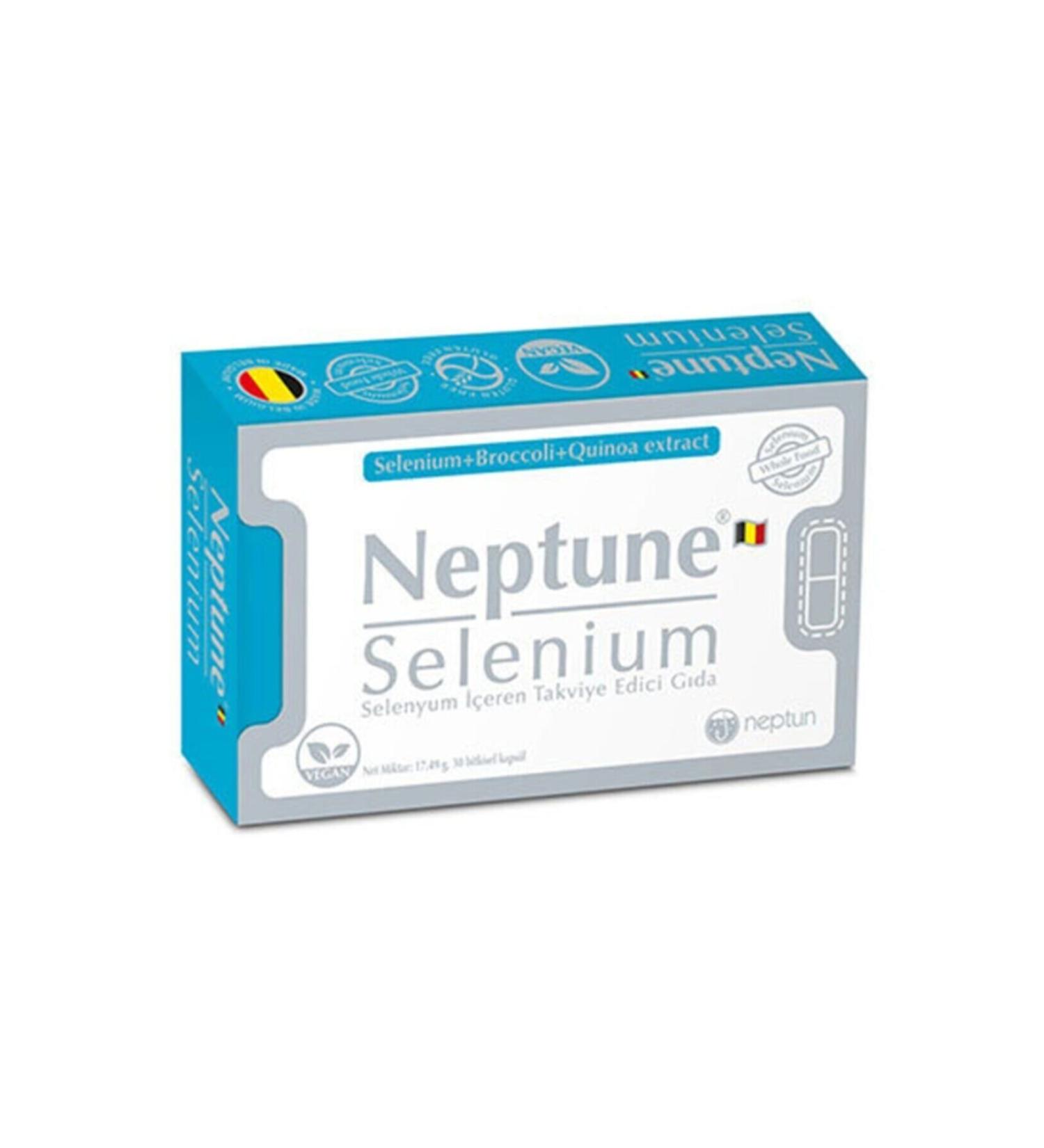 Neptune Selenium 30 Herbal Capsules