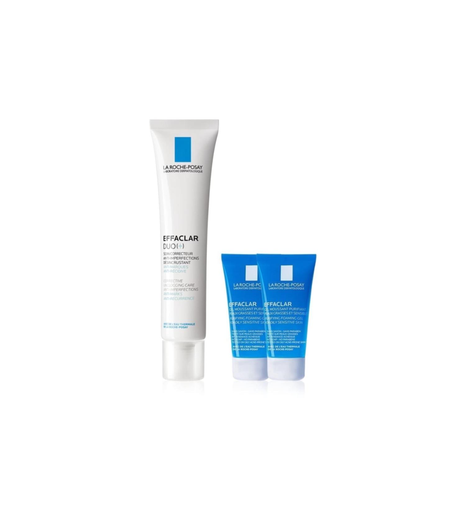 La Roche Posay Effaclar Duo Acne Prone Skin Care Set - Buy Online on GoSupps.com