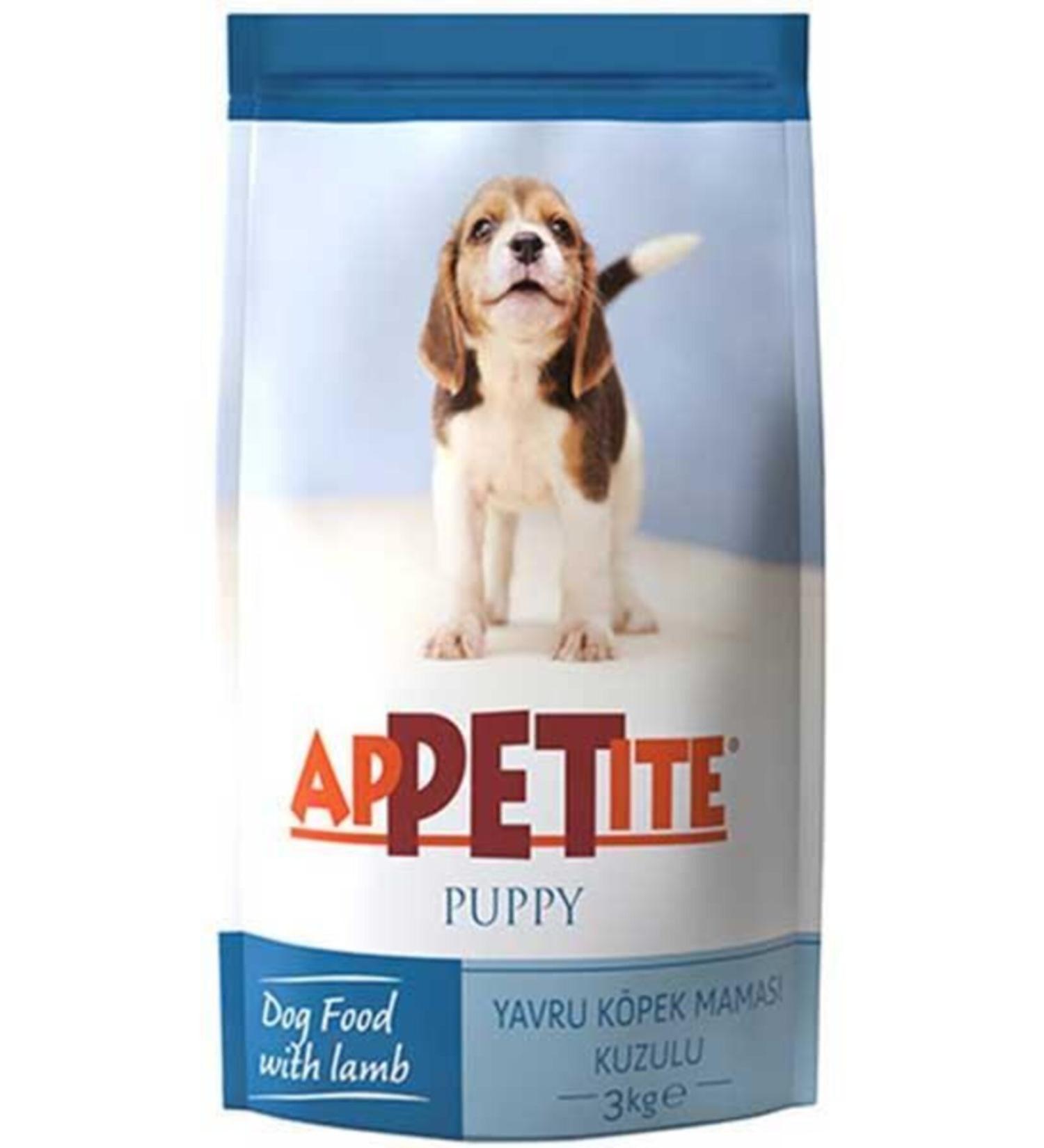 Appetite Puppy Lamb Puppy Food 3kg.