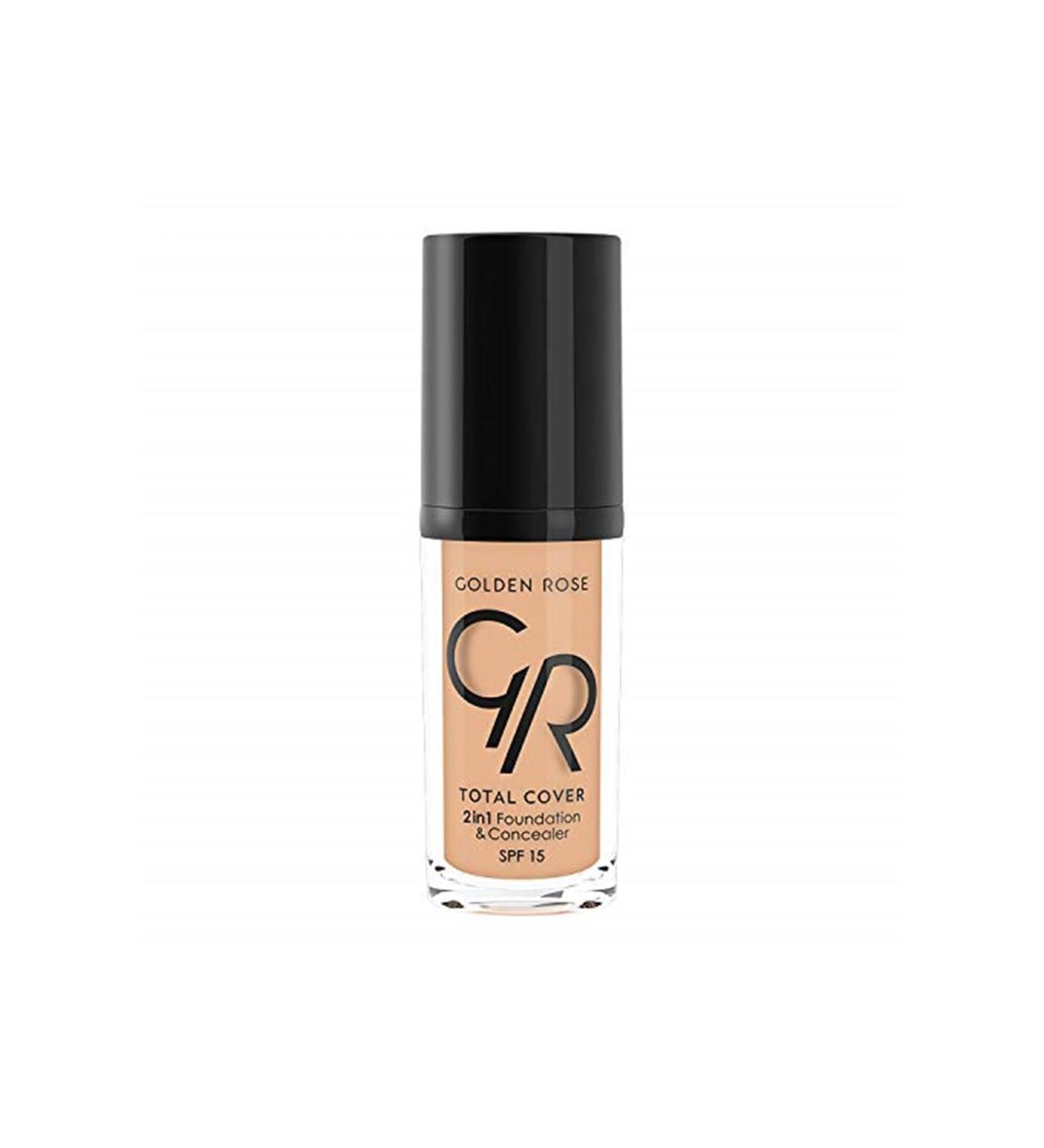 Golden Rose Total Cover 2in1 Foundation&concealer No:12 1 Package Category: Foundation