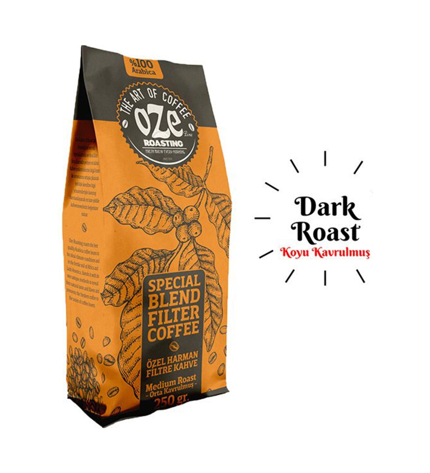 Oze Special Blend Dark Roast Filter Coffee 250g - Buy Online on GoSupps.com