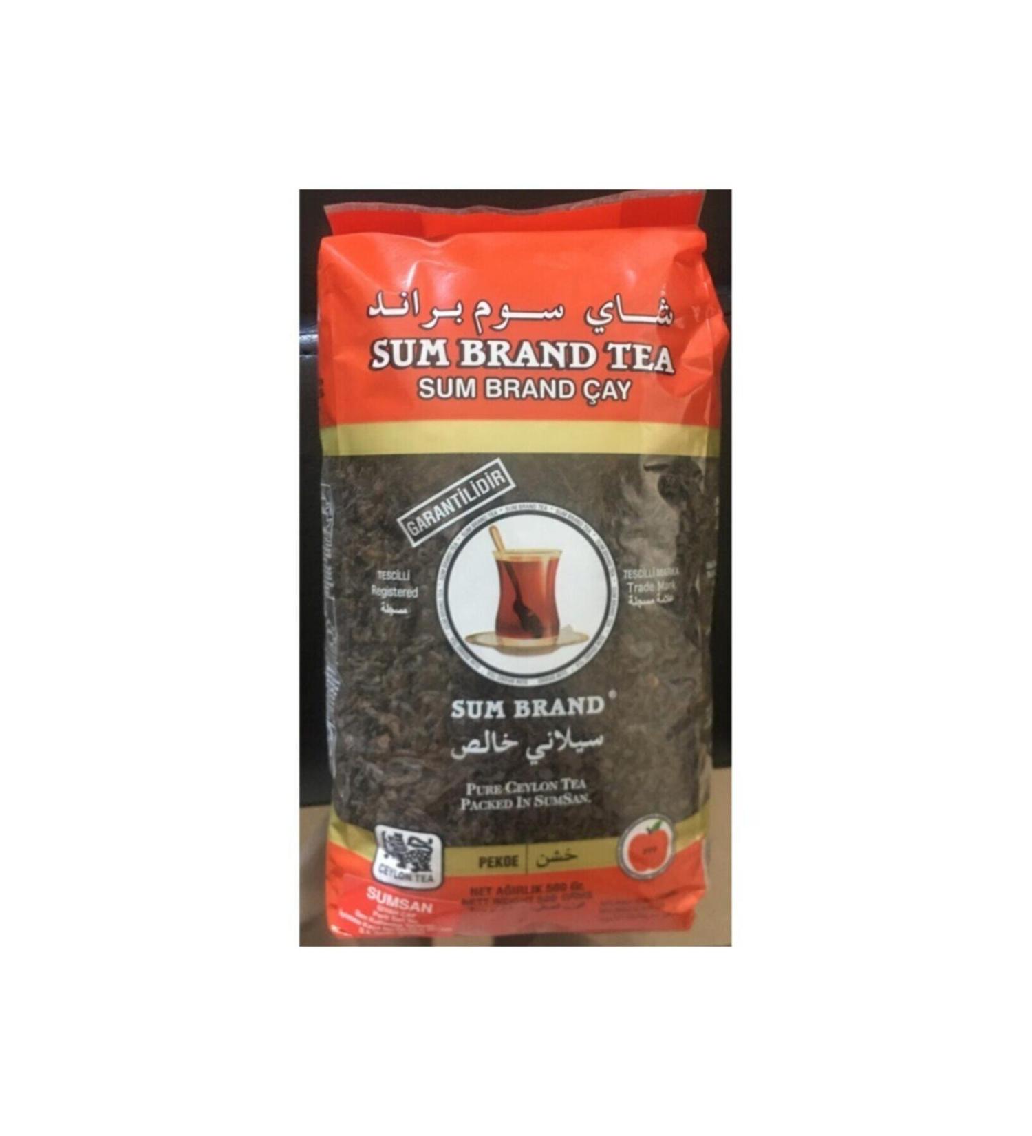 Submorgan Sumbrand Transparent Bag Pekoe Black Imported Tea 500 gr