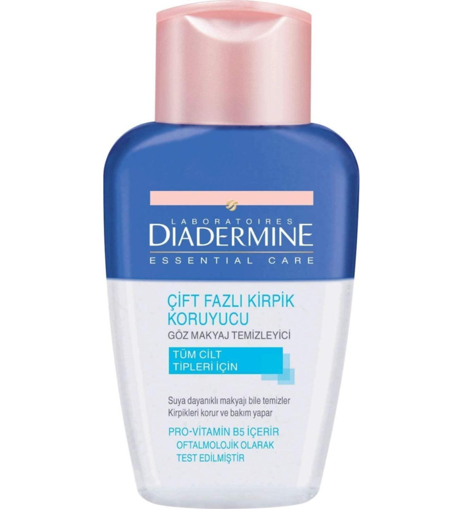 Diadermine Dual Phase Eyelash Protection Eye Make-Up Remover 125 ml
