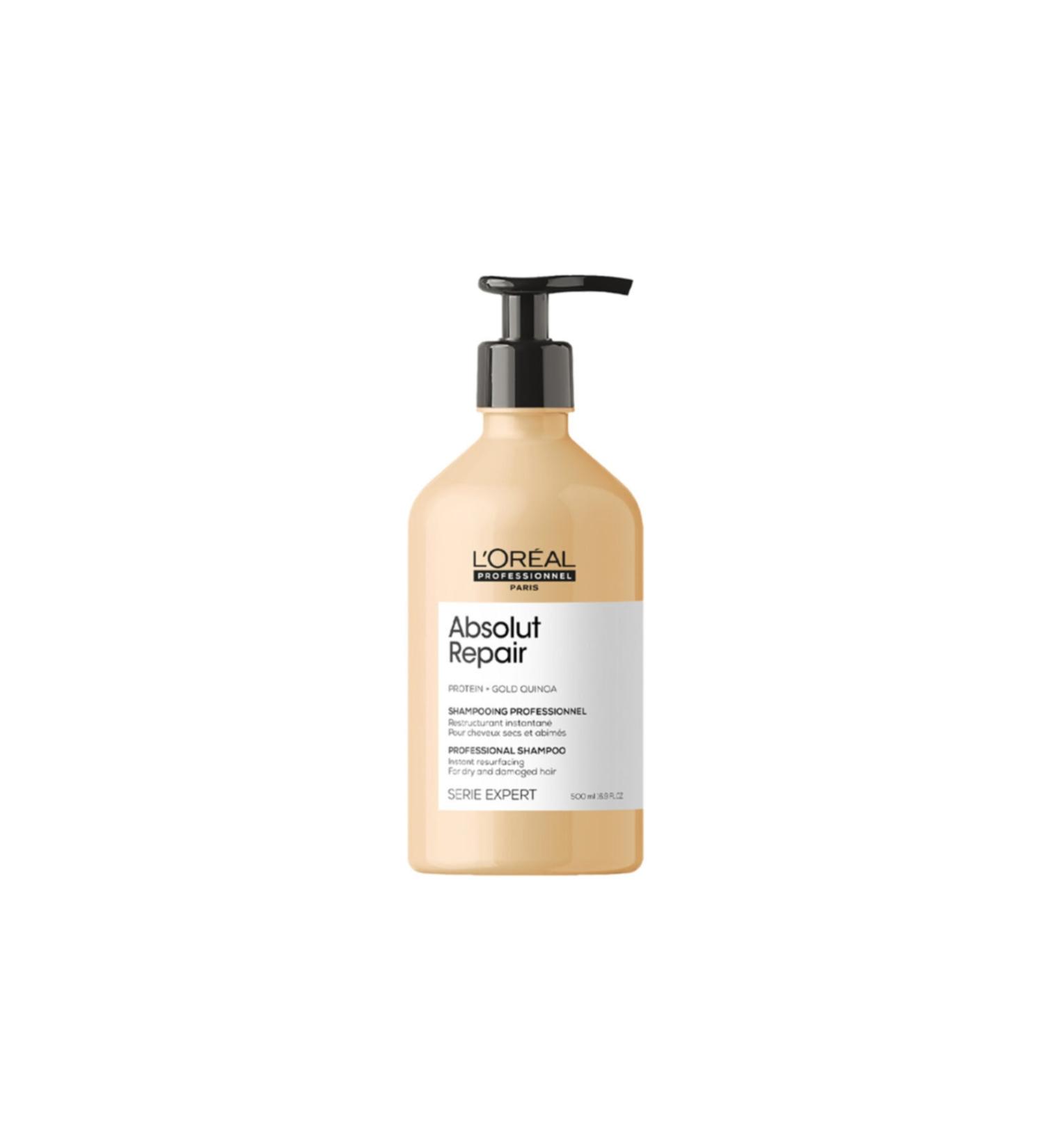 L'oreal Professionnel Serie Expert Absolut Repair Repair Shampoo for Damaged Hair 500 Ml 2pcs
